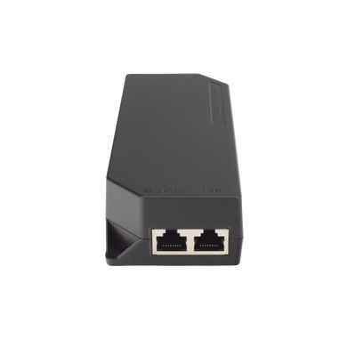 Inyector PoE / 30W / Puerto 2.5G / IEEE 802.3at / Plug-and-Play / Entrada 100-240VAC / Operación 0°C a 45°C