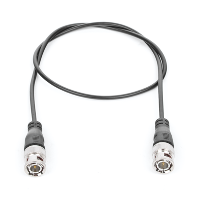 Cable Coaxial Armado con Conector BNC (Video) / Longitud de 1.5 Metros (4.92 Pies) / Optimizado para Cámaras 4K / Uso en Interior