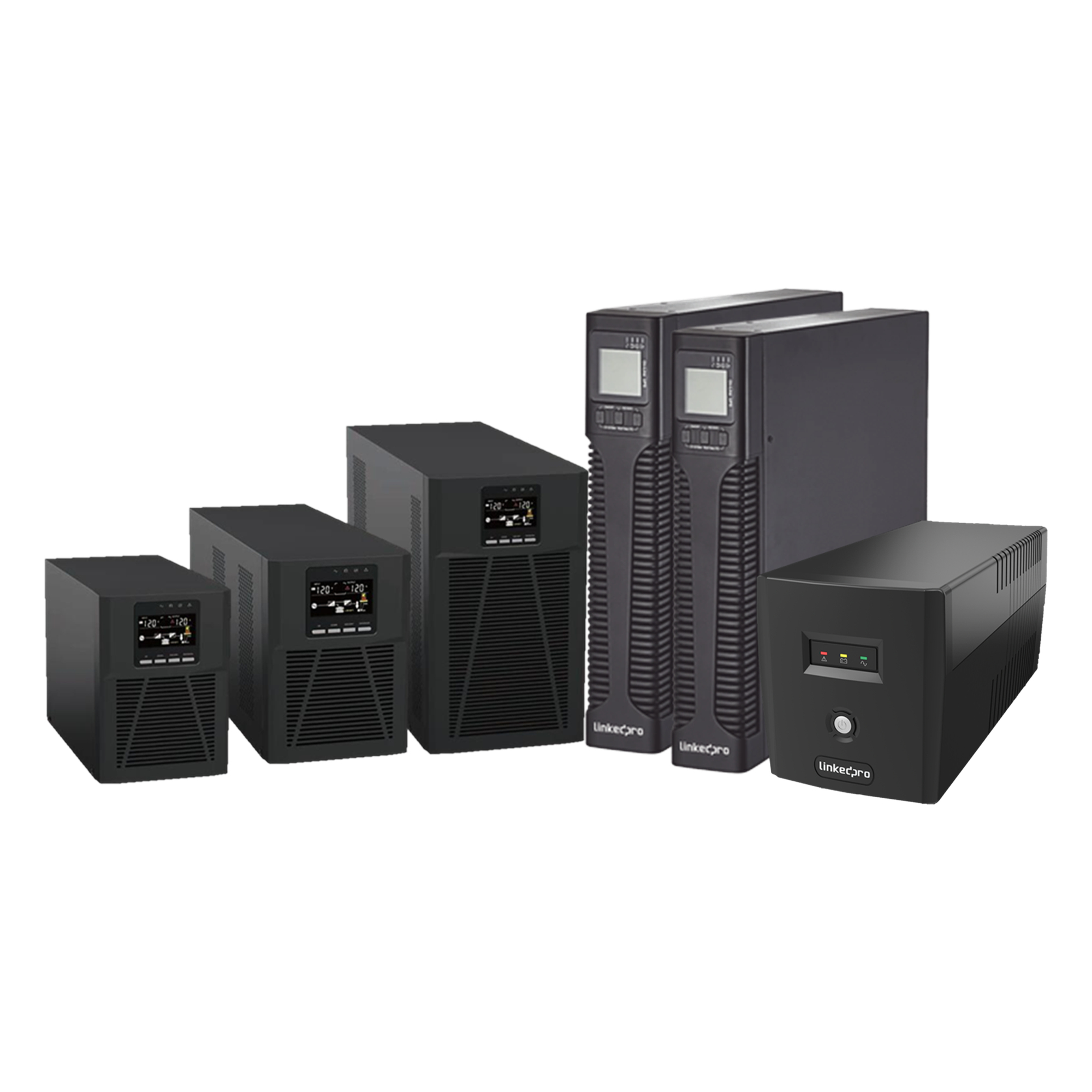 UPS / 600 VA / 360 W / Línea Interactiva / AVR / 6 Salidas NEMA 5-15R (4 Respaldadas) / Onda Senoidal Simulada