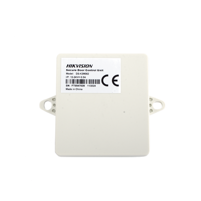 Módulo Seguro para Instalaciones SEGURAS en Controles de Acceso HIKVISION / Compatible con Biometricos Faciales Min Moe / Conexión RS-485  /  Soporta Botón de Salida y Chapa