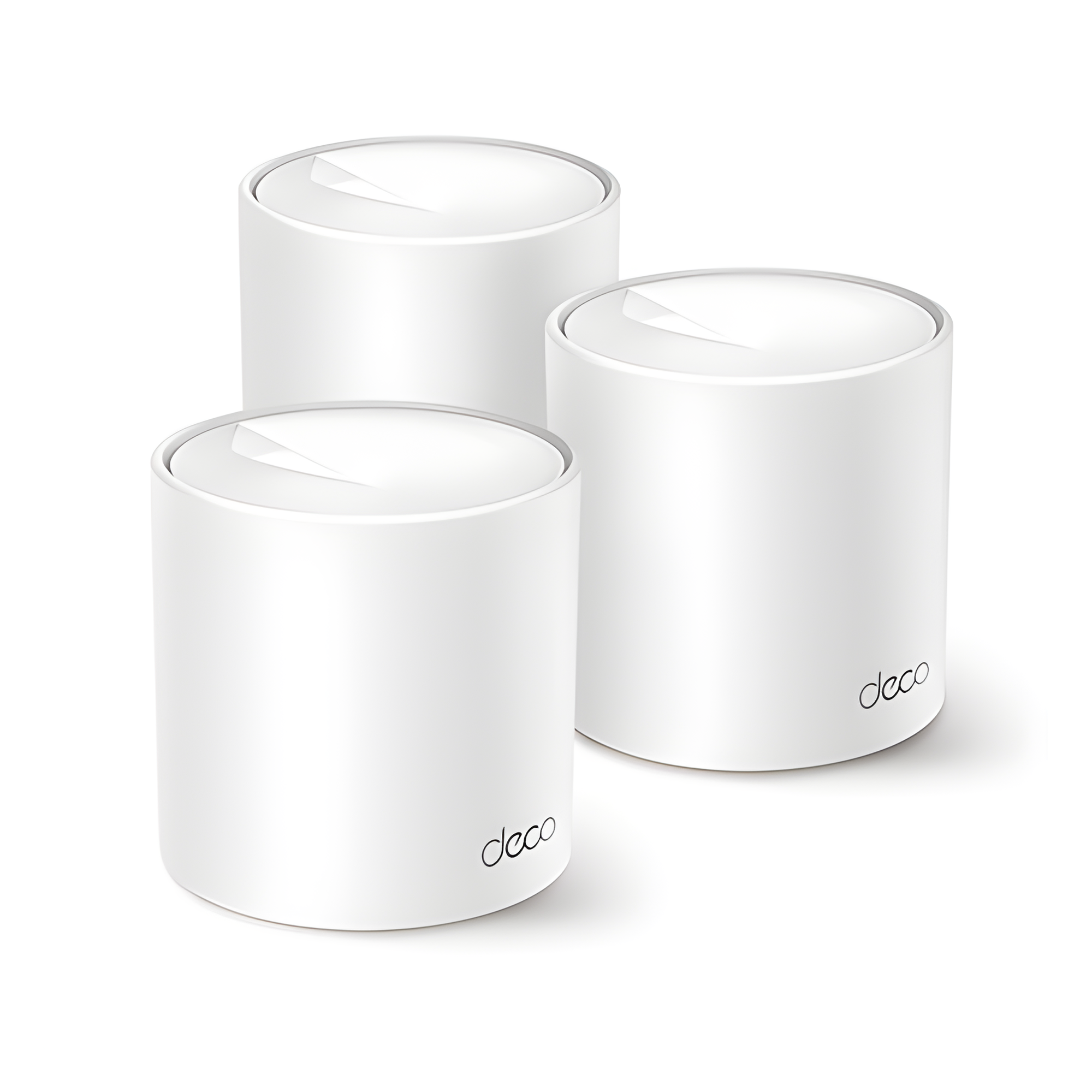 Sistema Mesh Wi-Fi 6 / AX1500 Mbps / Doble Banda / 2 Puertos Gigabit WAN/LAN / 2 Antenas Internas / Administración por App / IPv6/IPv4 — TP-LINK · SKU DECOX10-3PACK