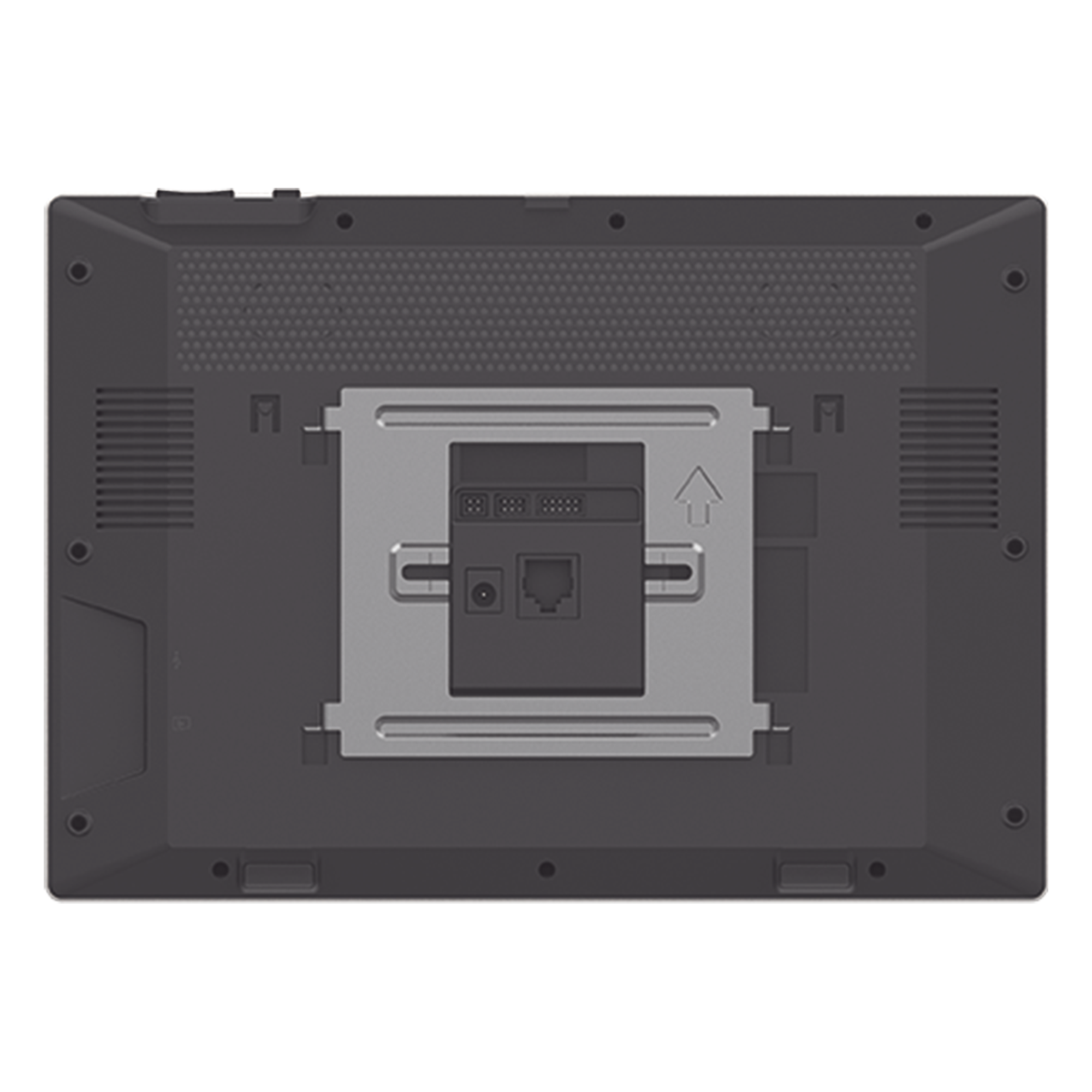 Monitor IP/SIP para interior con Android, Wi-Fi, pantalla táctil de 10.1", audio de 2 vías, PoE, 8 interfaces de entrada de alarma.