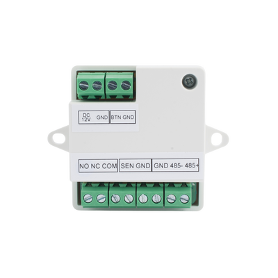 Módulo Seguro para Instalaciones SEGURAS en Controles de Acceso HIKVISION / Compatible con Biometricos Faciales Min Moe / Conexión RS-485  /  Soporta Botón de Salida y Chapa