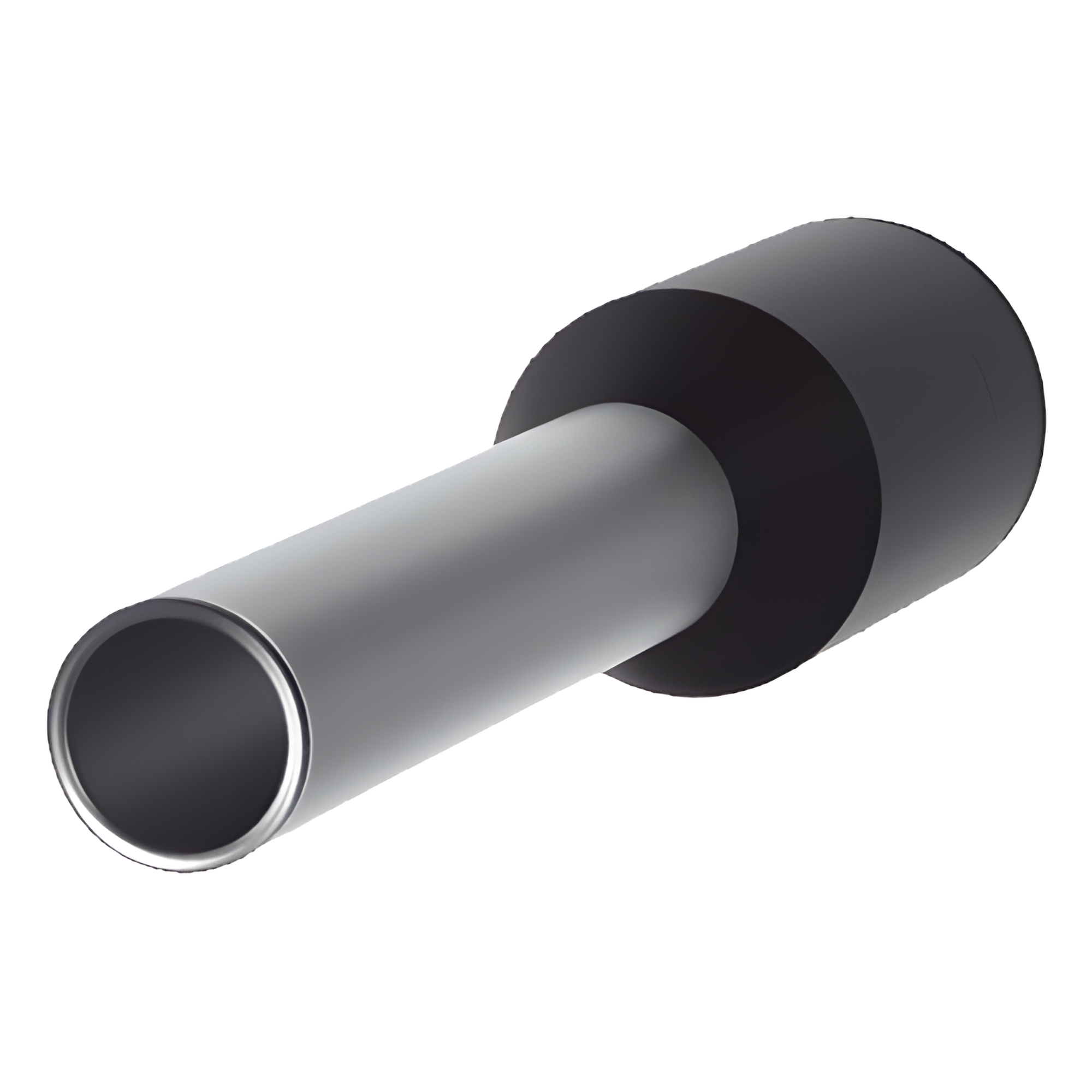 Férula Aislada / 16 AWG (1.5 mm²) / Largo 16.5 mm / DIN Color Negro / Paquete 500 pzas — PANDUIT · SKU FSD78-10-D