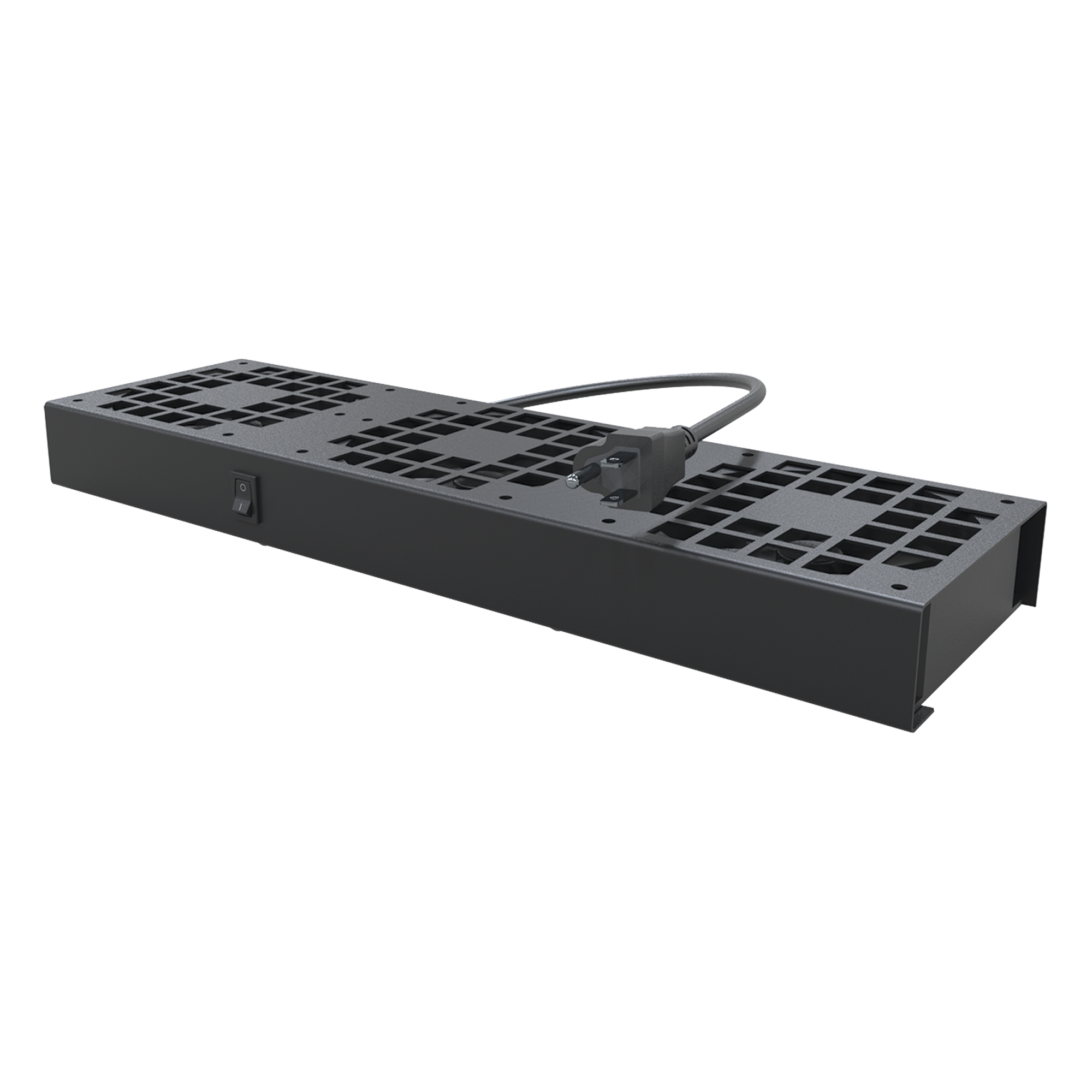 Kit de Ventiladores para Gabinete de Piso / 110 Vca / 12 x 12 cm / 1.56 ft Cable / Acero Calibre 18 — LINKEDPRO BY EPCOM · SKU LP-VENT-03