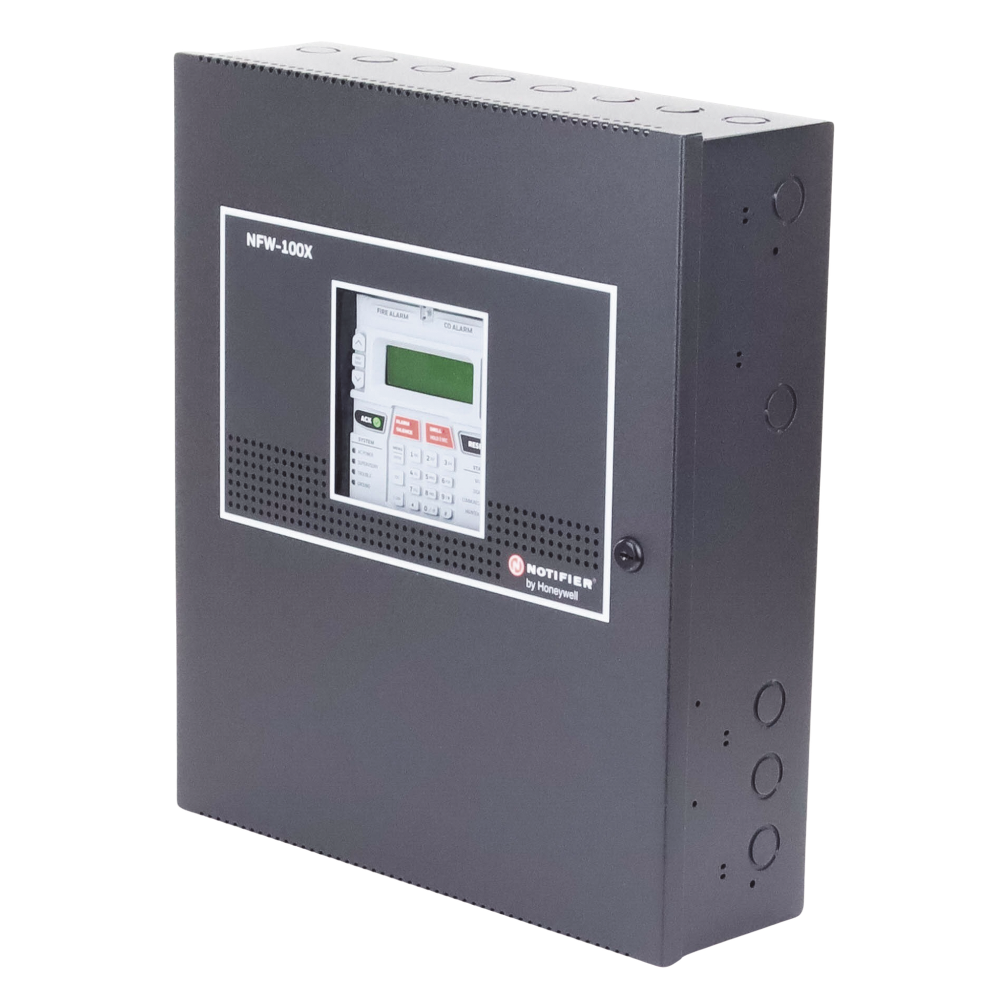 Panel Direccionable de Detección de Incendio / 198 Dispositivos / Comunicador IP y POTS / 4 Circuitos NAC / LCD 80 Caracteres / UL 864 10ª Edición