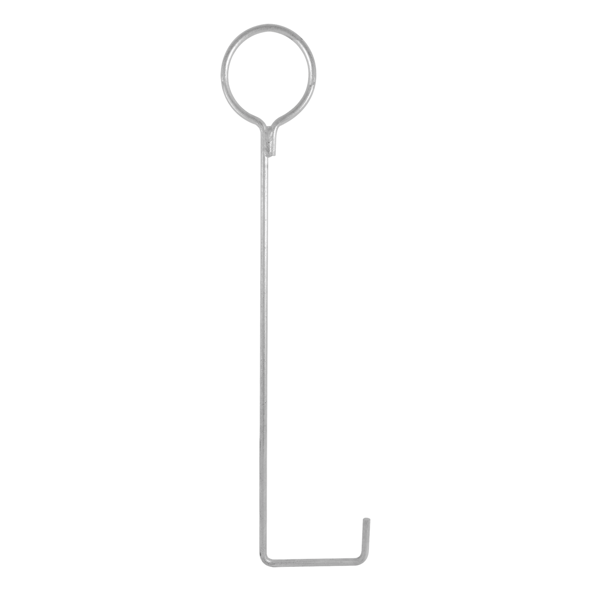 Ancla de Piso para Retenida / Varilla 1/2' / Longitud 92 cm (36') / Torre 30 m (98.4 ft) / Argolla 13.6 cm (5.3') / Galvanizado Electrolítico — SYSCOM TOWERS · SKU SAP-02