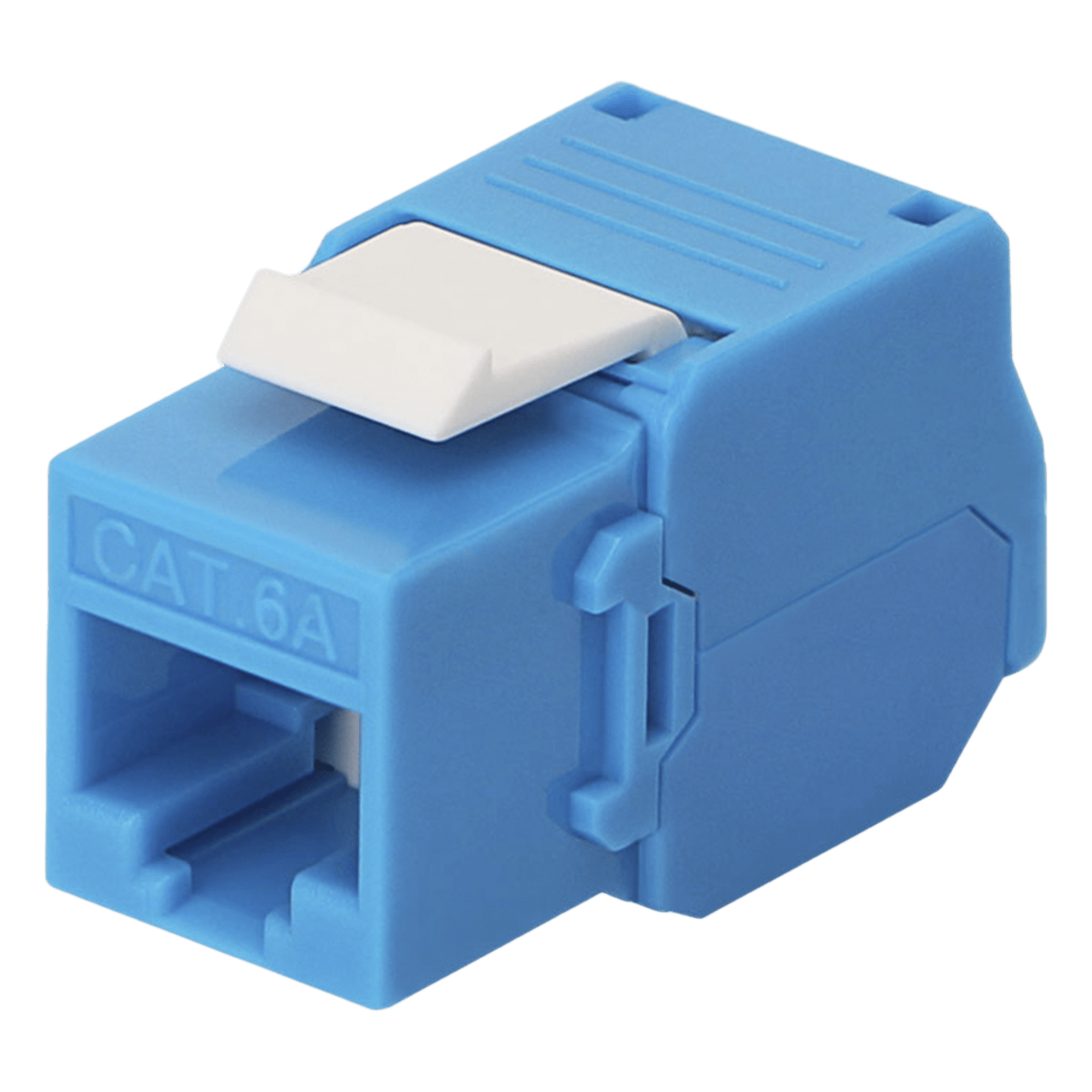 Módulo Jack Keystone / Cat6A / Toolless / Terminación 180° / RJ45 / Sin Blindaje / 1 Puerto — LINKEDPRO BY EPCOM · SKU LP-KJ-6A-TTBU