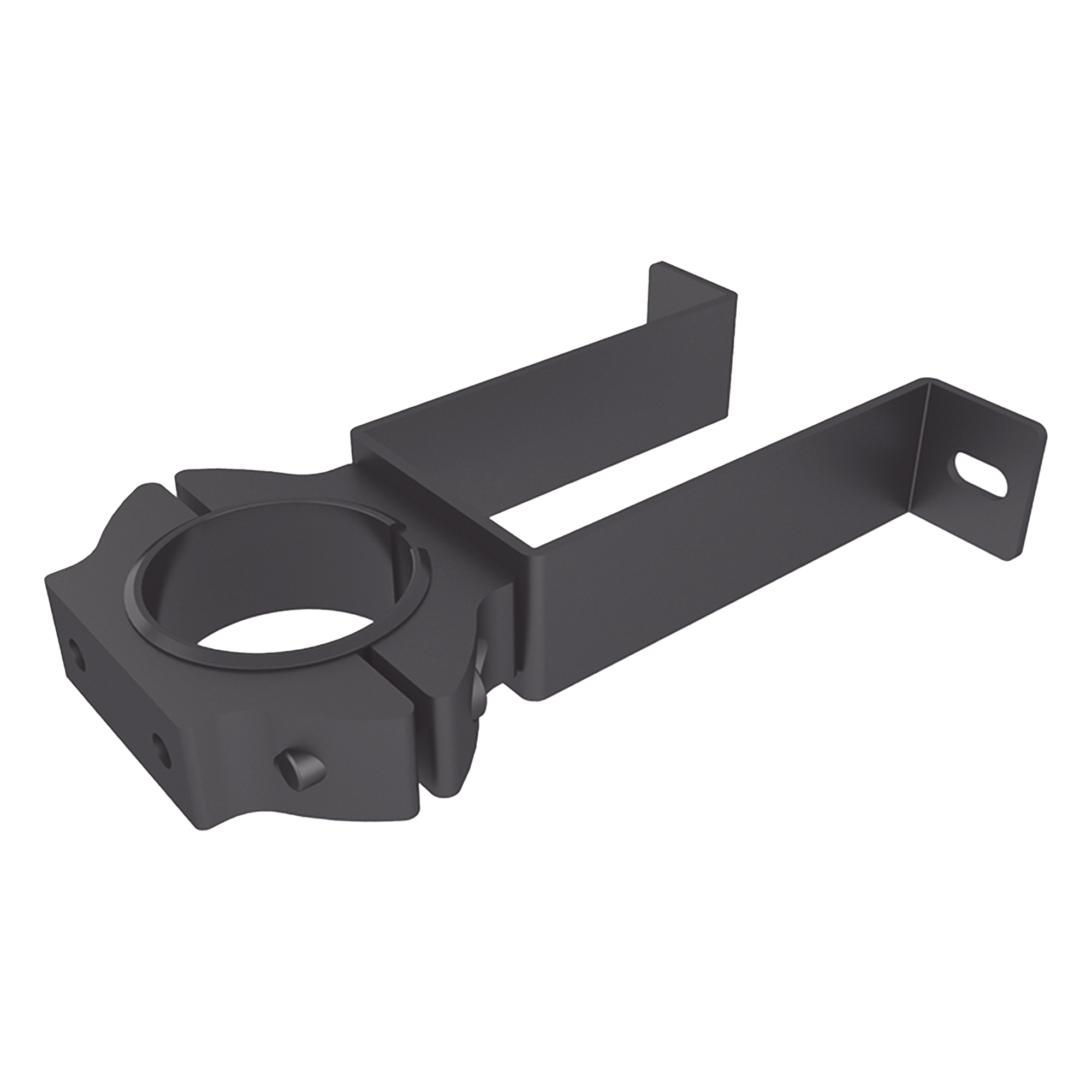 Soporte de pared con abrazadera para poste / Diseño compacto / Tornillería incluida / Compatible con múltiples postes — EPCOM INDUSTRIAL · SKU SDJH141