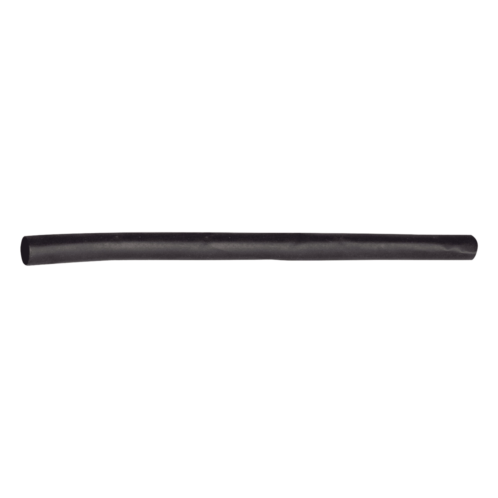 Tubo Termoencogible / Relación 2:1 / Poliolefina / 1/8" (3.18 mm) / Longitud 1.2 m (3.9 ft) / Negro — SYSCOM PARTS · SKU 5174-118-BK