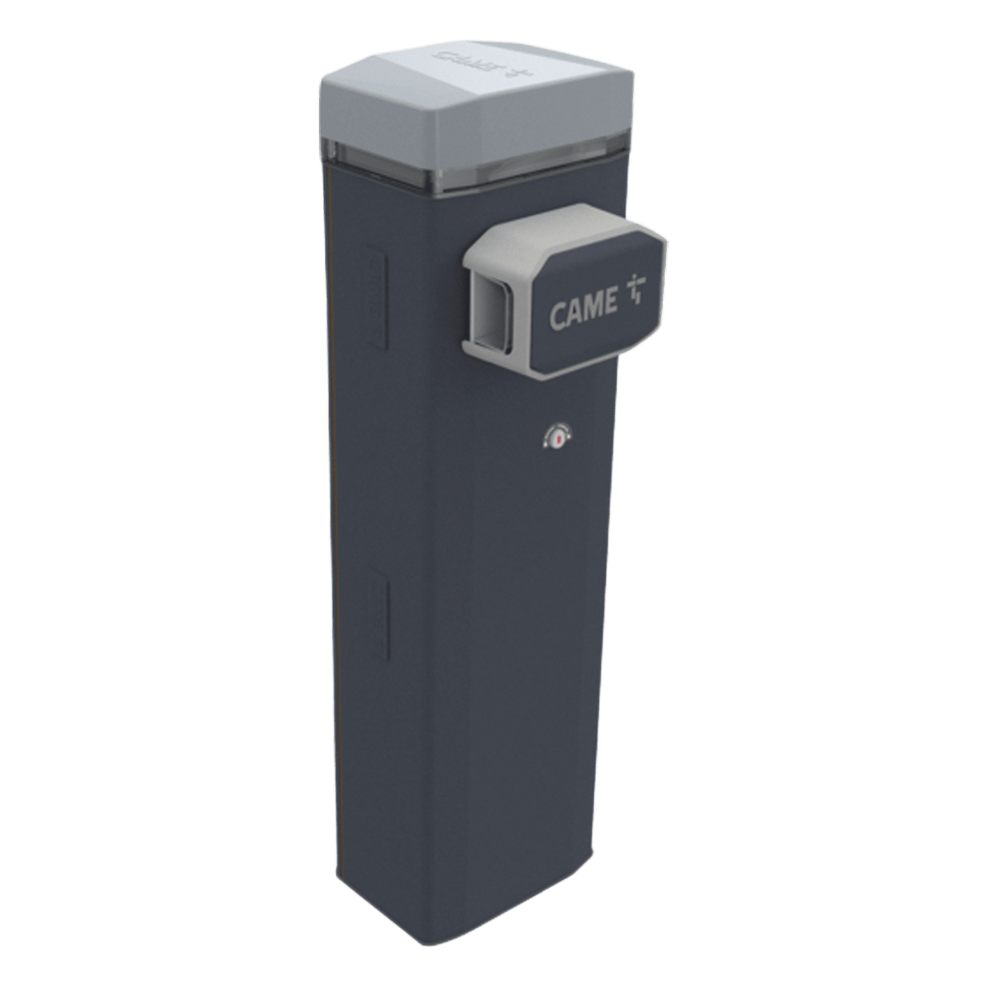 Barreras Vehiculares  — Barrera vehicular / Carriles hasta 4 m (13.1 ft) / 5400 ciclos diarios / Tiempo apertura 2-6 s / Motor 24 VCC / IP54 / 120 VCA / 56 kg