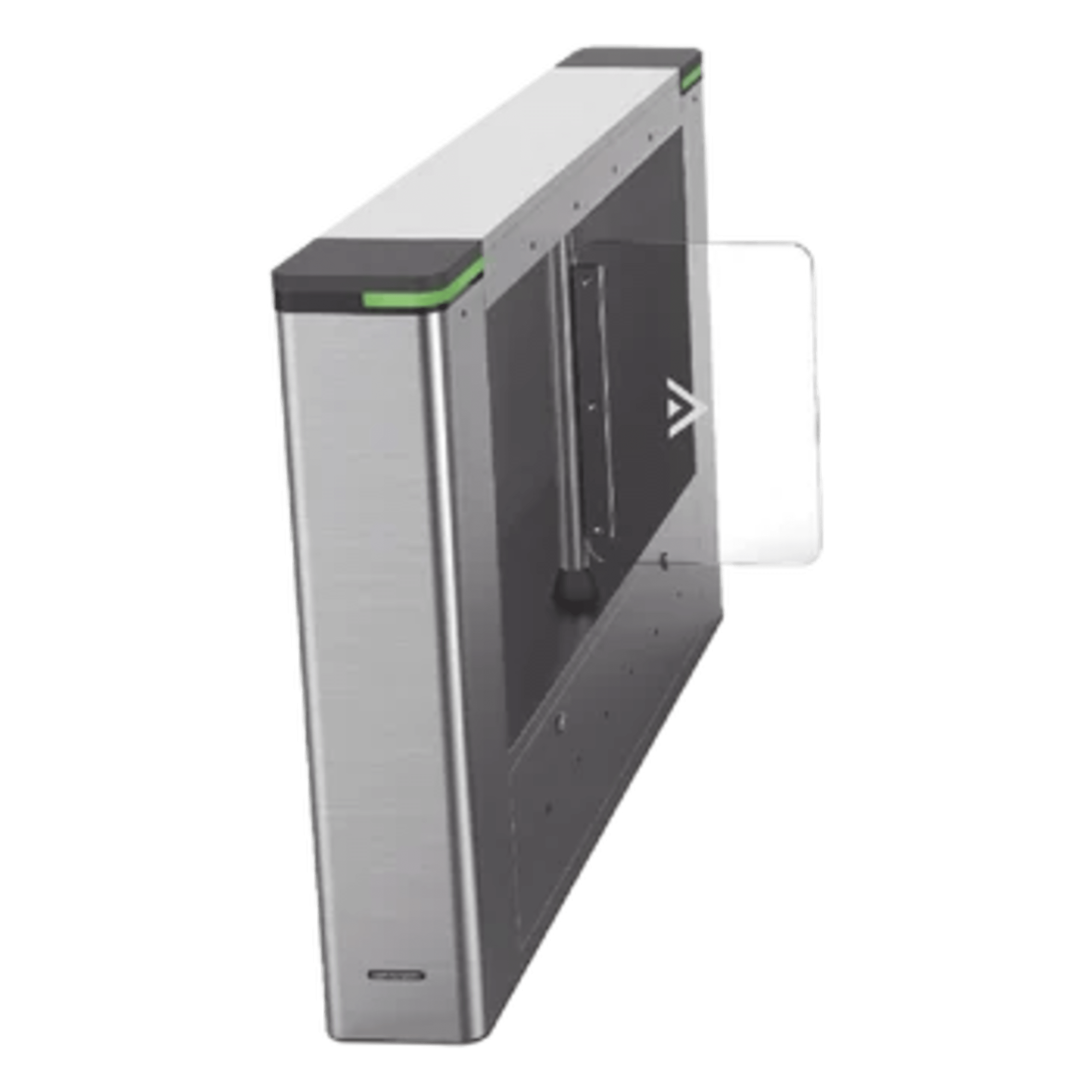 Torniquete IZQUIERDO con Sistema de Descarga Electrostatica ESD / Carril de 65 cms / Incluye Lector de Tarjeta /  6,000,000 MCBF / Administrable por software / Requiere Torniquete Derecho — HIKVISION · SKU DS-K3B501SX-L/MPG-DP65/ESD(M)