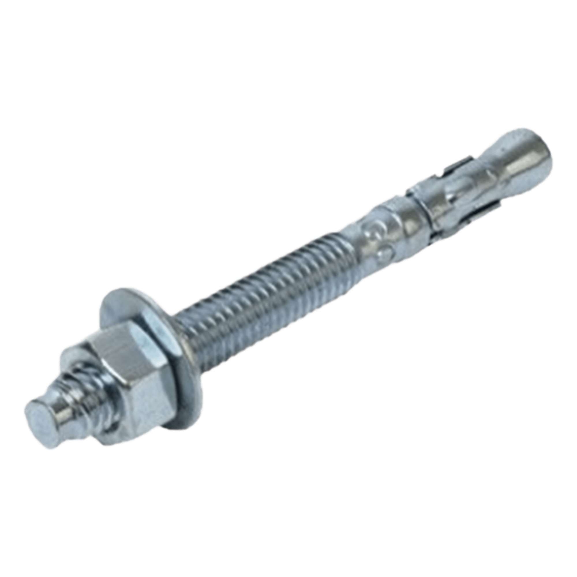 Taquete Tipo Arpón / 3/4" x 5-1/2" (19 x 140 mm) / Electro Galvanizado / Con Tuerca Y Rondana — ANCLO · SKU ANC-AA34-512