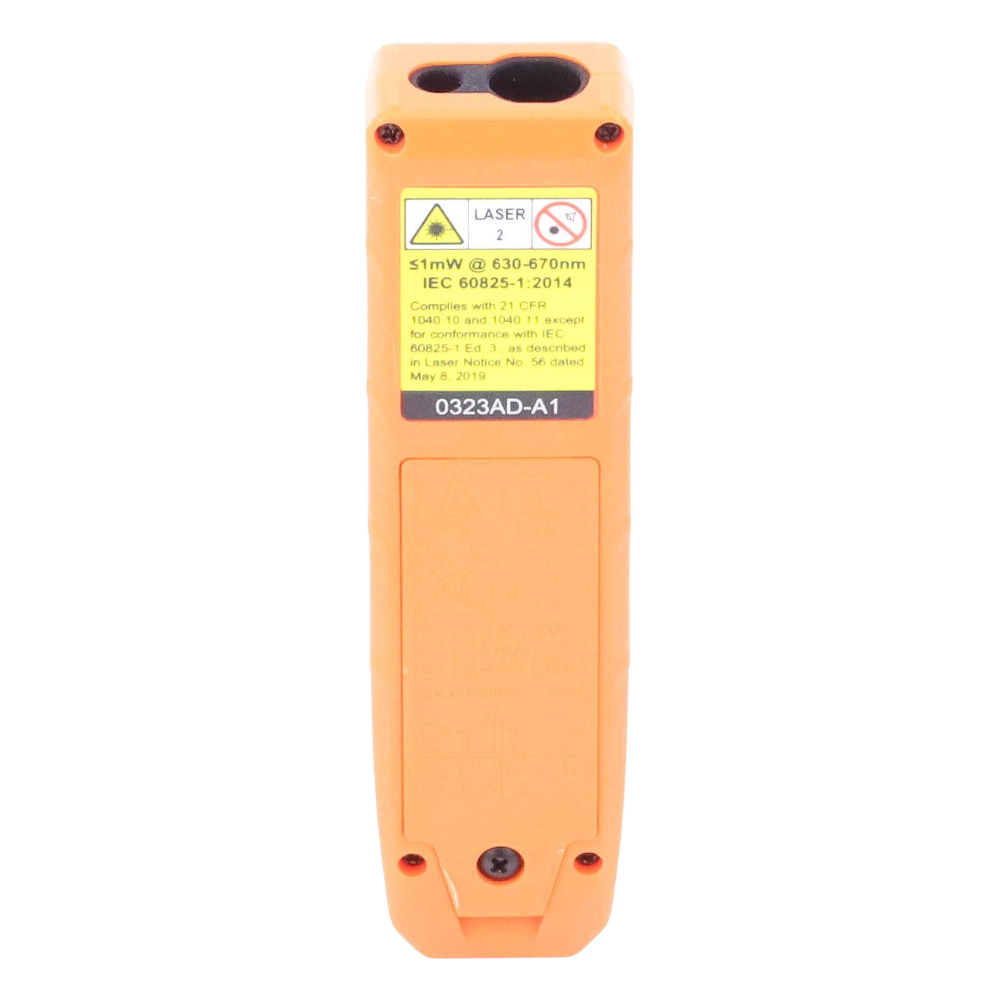 Medidor Compacto Láser de Distancias. Rango: 5.1 cm a 30.5 m / Opción cm o pulg. o Combinado /  Clip para Bolsillo.