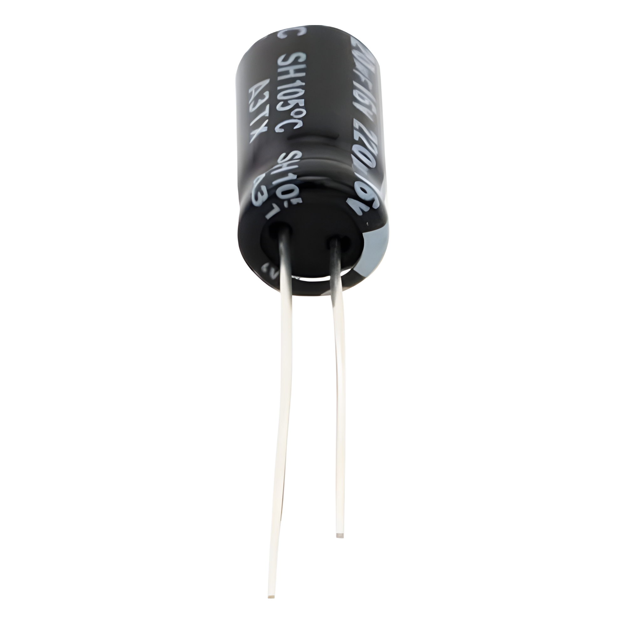 Capacitor Electrolítico Radial / 220 µF / 16 Vcc / 105 °C / 6.3 x 11 mm