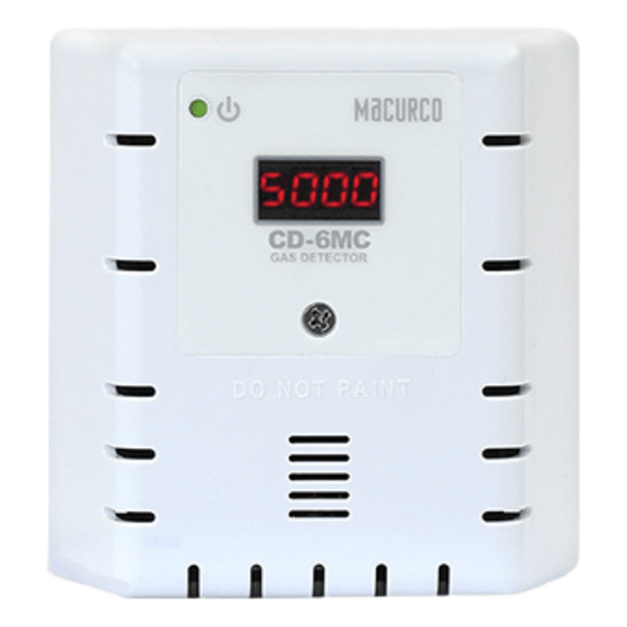 Detector, Controlador y Transductor de CO2 / 0 a 2000 ppm / Doble Relevador 5 A y 0.5 A / Salida 4-20 mA / Montaje Caja 4 x 4 — MACURCO - AERIONICS · SKU CD6M