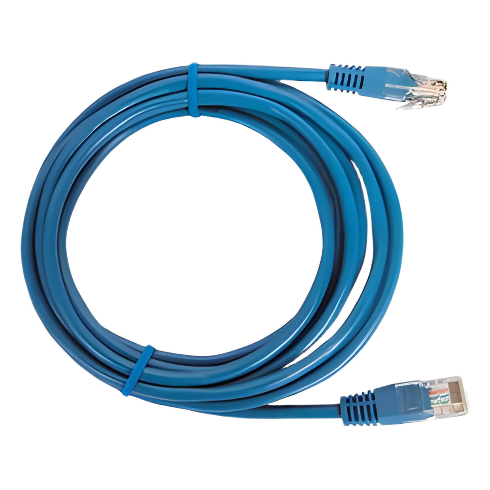 Cable de Parcheo UTP Cat5e / 1 Metro (3.28 Pies) / Azul / RJ45 / 100 Ohm — LINKEDPRO BY EPCOM · SKU LP-UT3-100-BU