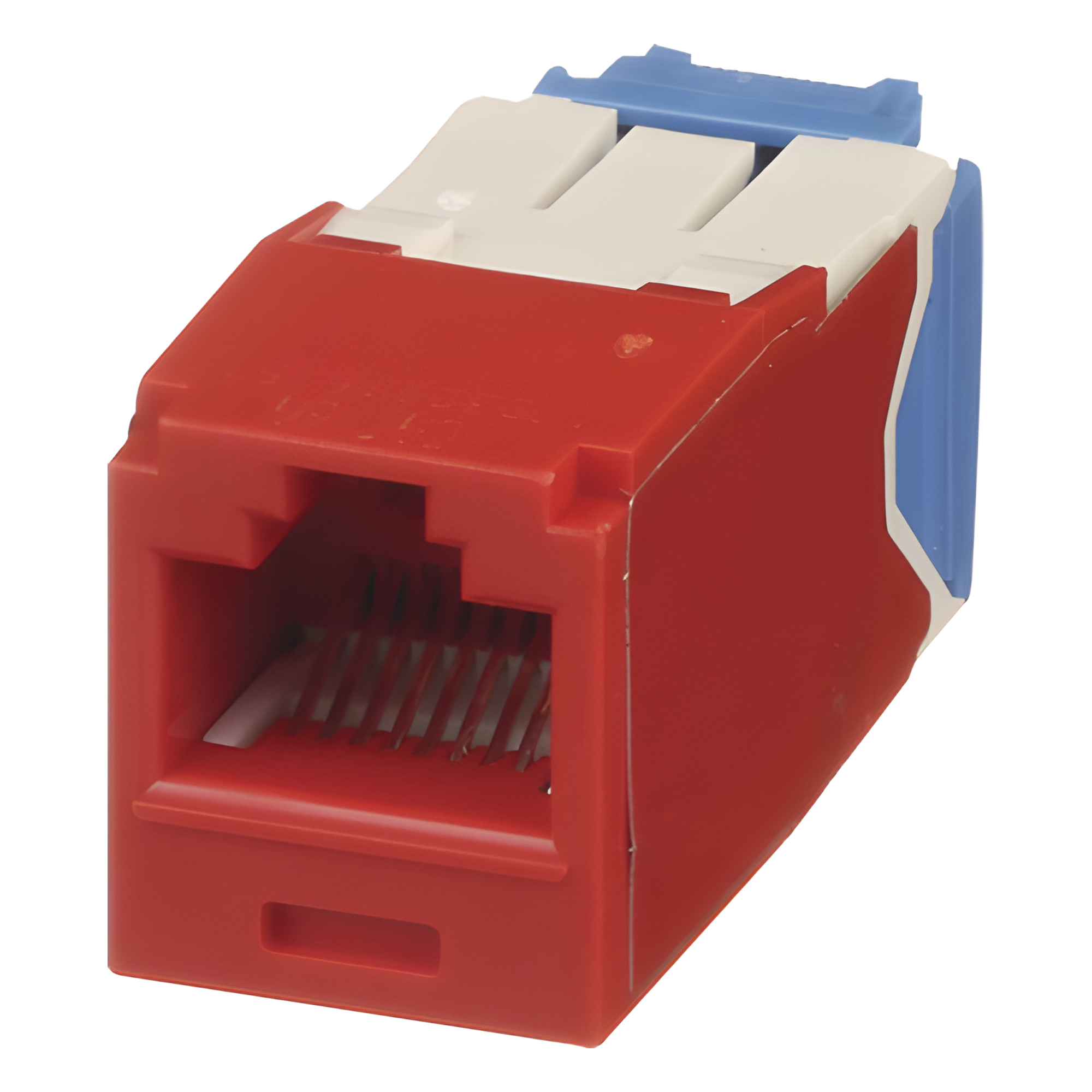 Conector Jack RJ45 / Categoría 6A / 8P8C / Terminación TG / Sin herramienta de impacto / Color Rojo — PANDUIT · SKU CJ6X88TGRD