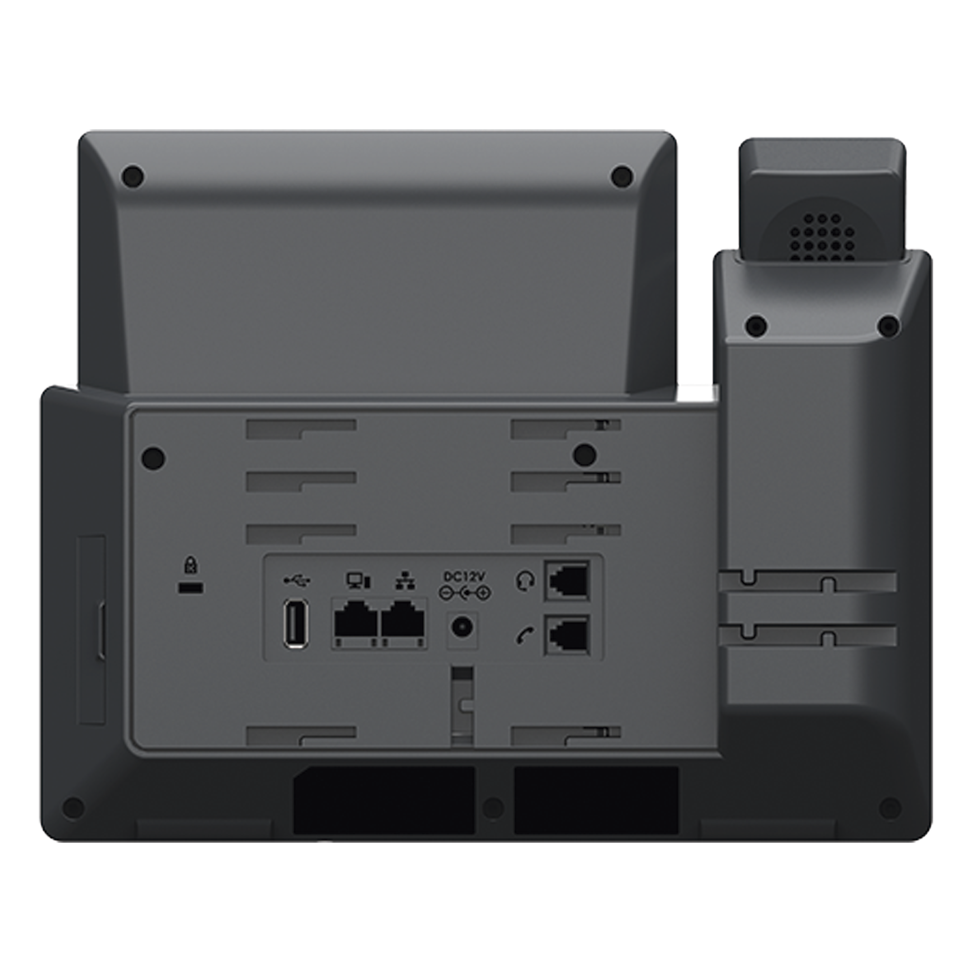 Teléfono IP Carrier-Grade / 14 Líneas SIP / 6 Cuentas / Wi-Fi Dual-Band 802.11ac / Pantalla LCD 5" / Puertos Gigabit / PoE / Audio Full HD Opus