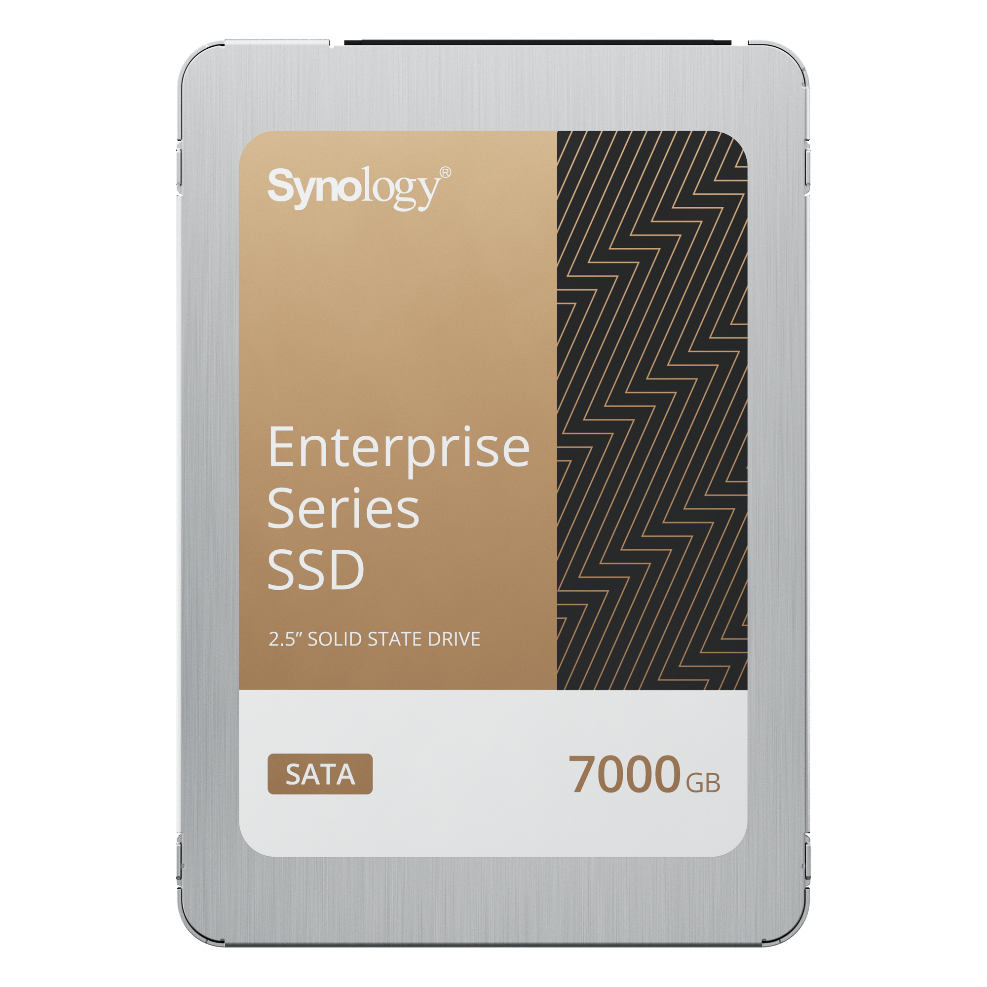 SSD SATA 2.5" / Enterprise / 7000 GB / 50K IOPS Escritura / SATA 6 Gb/s / PLP / Análisis de Vida Útil — SYNOLOGY · SKU SAT5210-7000G