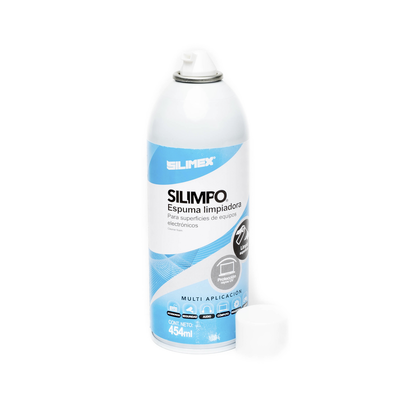 Espuma Limpiadora para Todo Tipo de Superficies Plásticas y Metálicas de Sistemas de Vídeo, Audio, Telefonía y Equipo de Cómputo, Contiene Protectores de Rayos UV, 454 ml