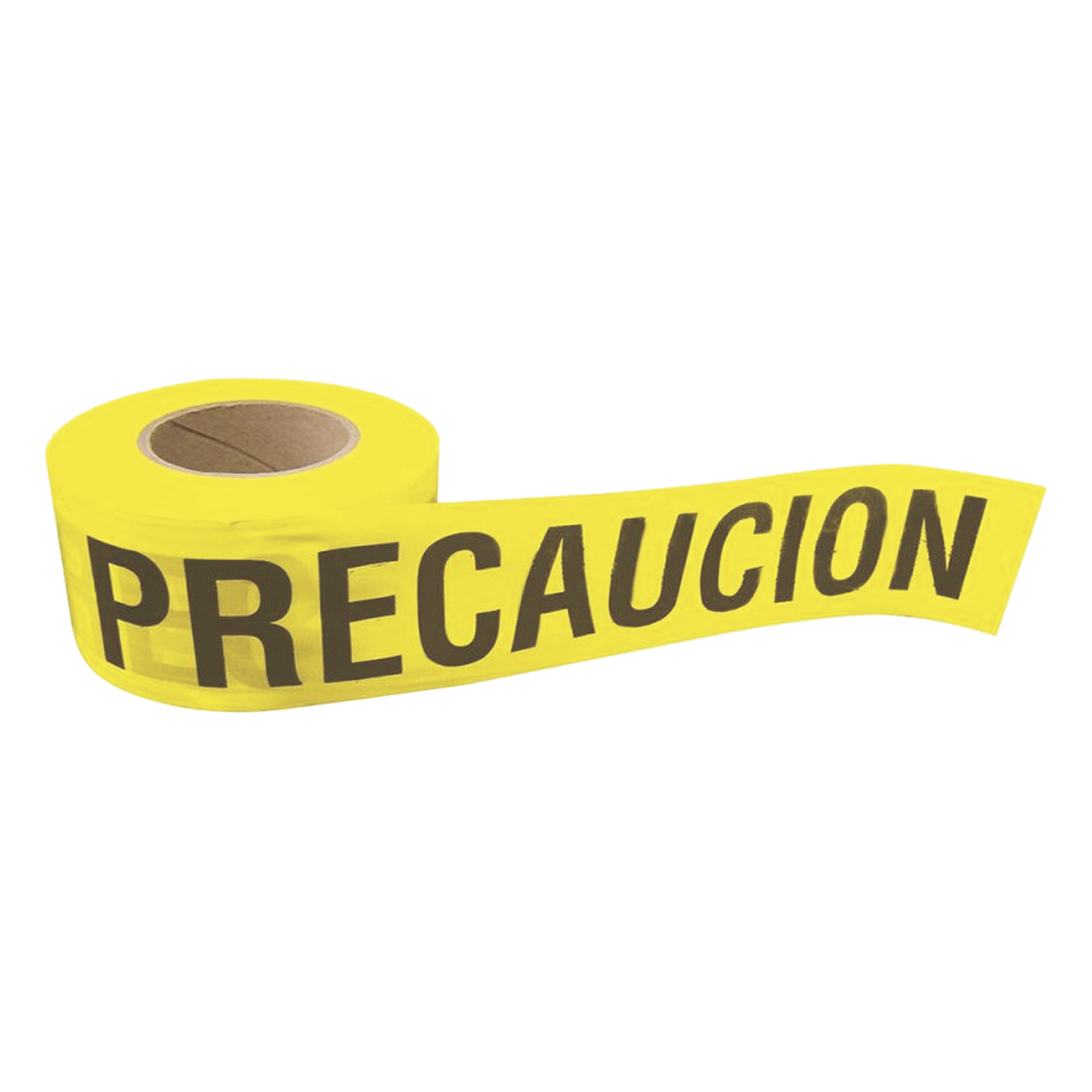Cinta de Barricada / 100 m (328.1 ft) / Ancho 76 mm / Polipropileno Resistente a la Intemperie / Señalización PRECAUCIÓN / Espesor 0.4 mm — SURTEK · SKU SYS-137297