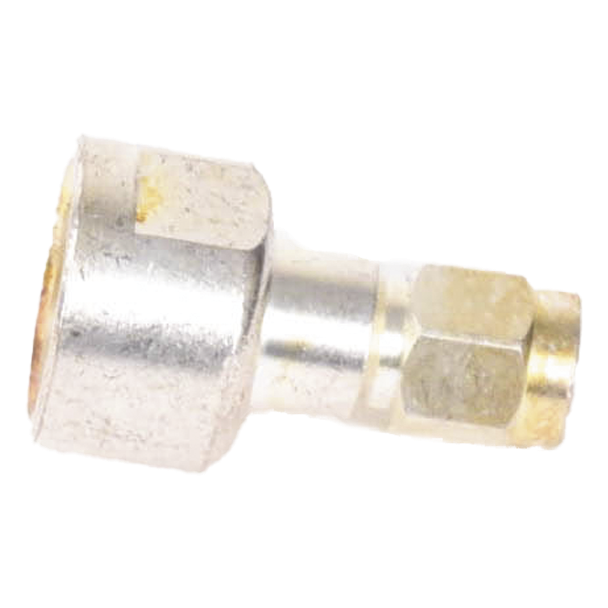 Adaptador Coaxial / Conector SMA Macho / Adaptador Hembra Intercambiable / Chapado Plata y Oro / Dieléctrico Teflón