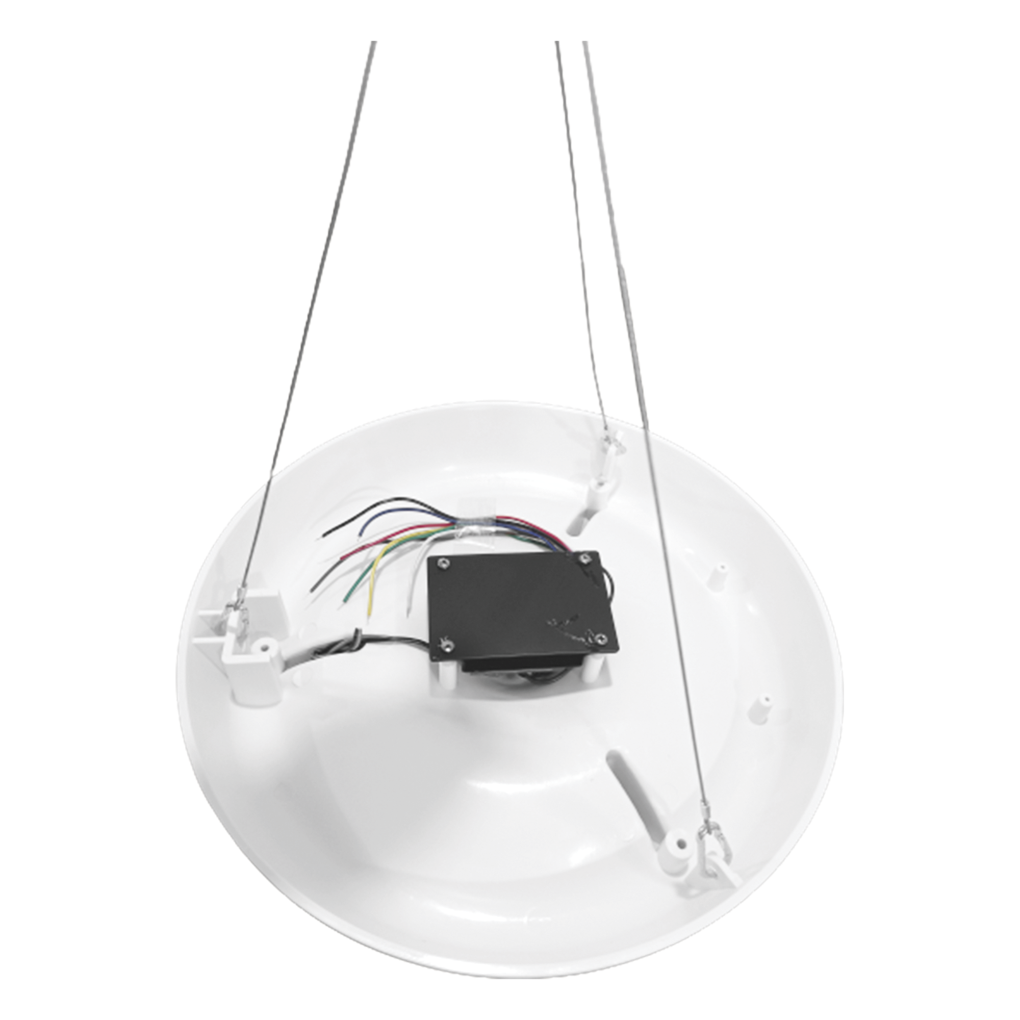 Altavoz Colgante / Transformador 70V/100V / Potencia Ajustable 60W / Dispersión 360° / Sensibilidad 102 dB