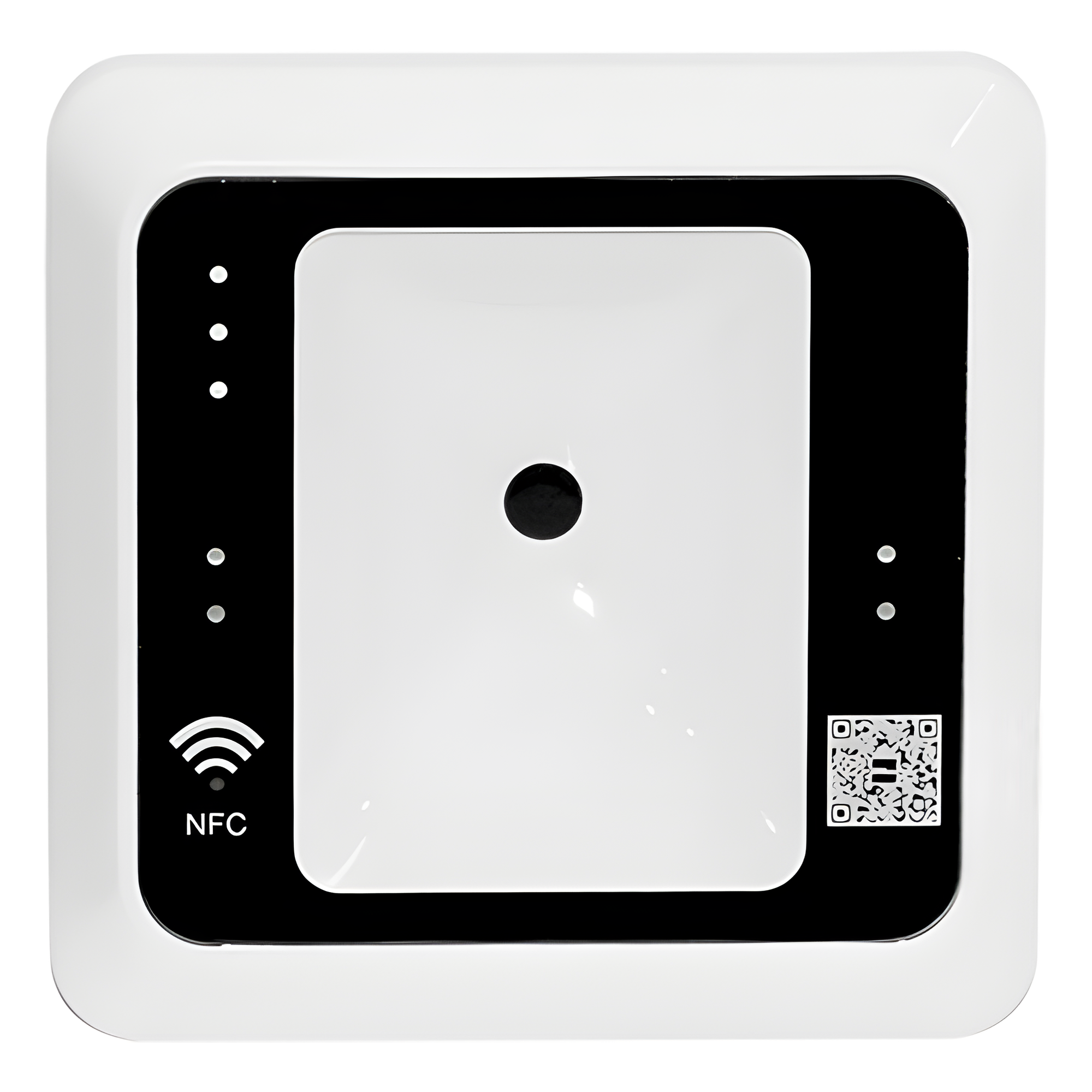 Lector QR y RFID / Salida Wiegand W26/W34/W66 / MIFARE 13.56 MHz / USB y RS485 / Lectura QR 5 cm / RFID 4 cm — ZKTECO · SKU ZK-QR-500