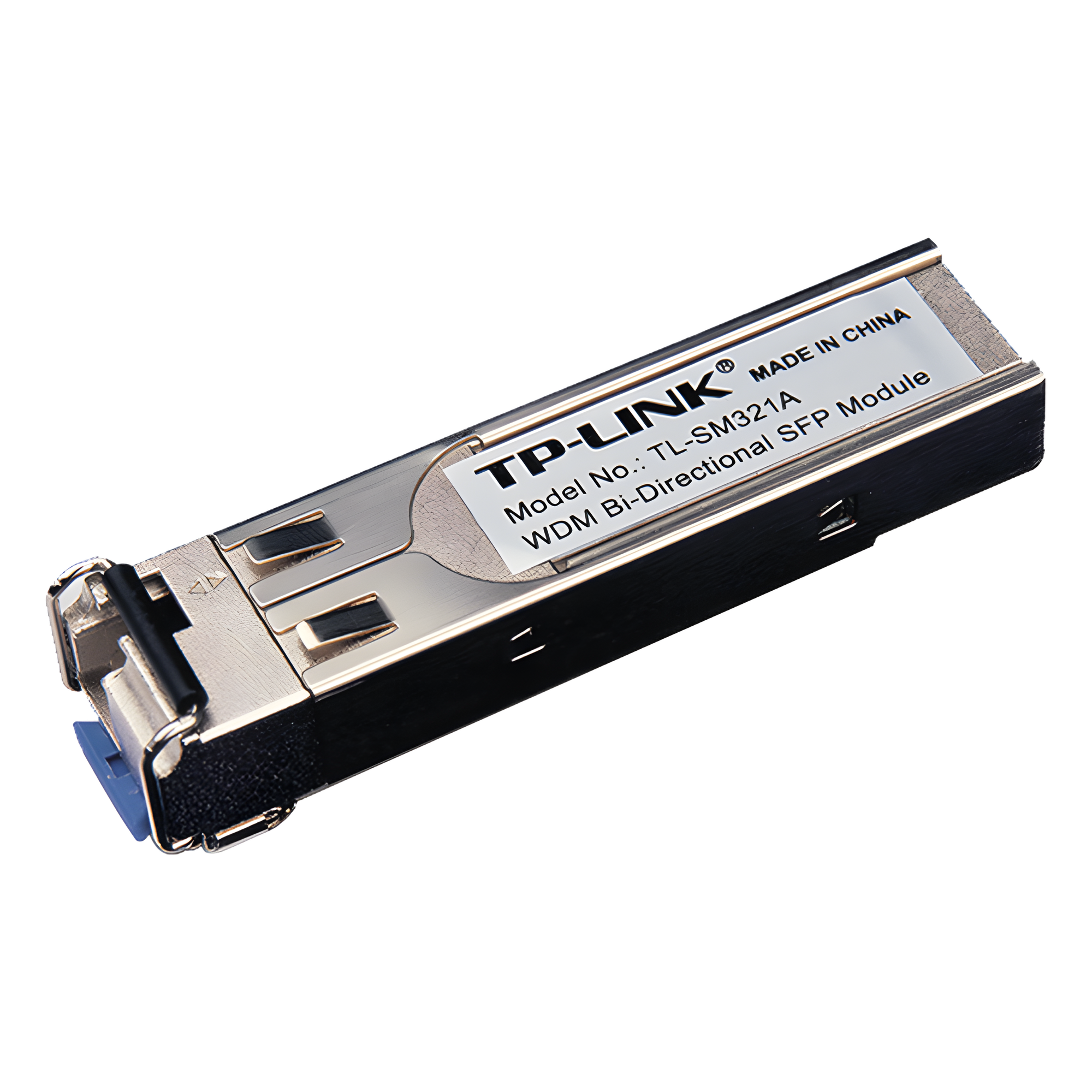 Transceptor mini-GBIC / SFP WDM Bi-Direccional / Monomodo 1GBase / 10 km / 32,808 pies / LC Dúplex — TP-LINK · SKU TL-SM321A