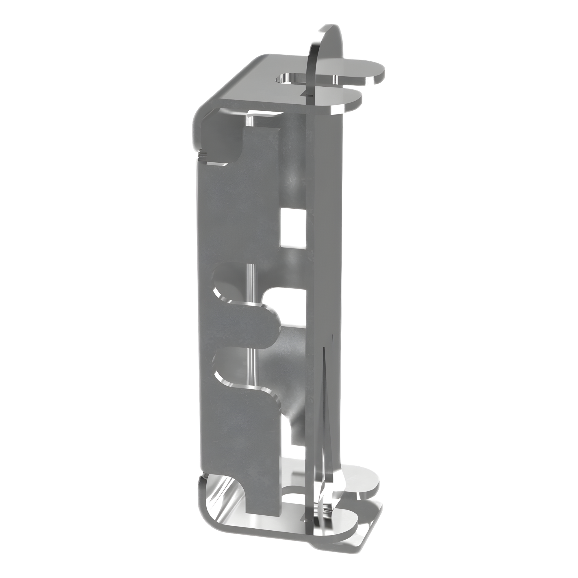 Empalme Push-On para Canastilla de Cableado / Acero ElectroZincado / 50 Piezas / Instalación Sin Herramientas / 76.5 mm