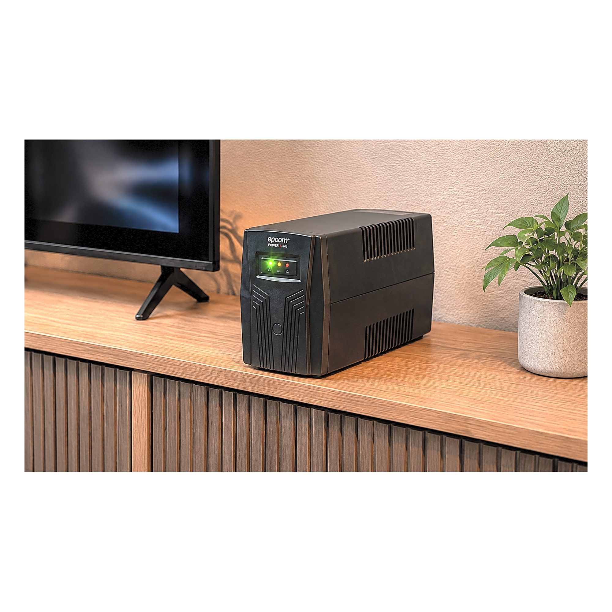 UPS de 1,000VA/600W / Topología Línea Interactiva / Entrada y Salida 120 Vca / Clavija NEMA 5-15P / 6 Tomas NEMA 5-15R 