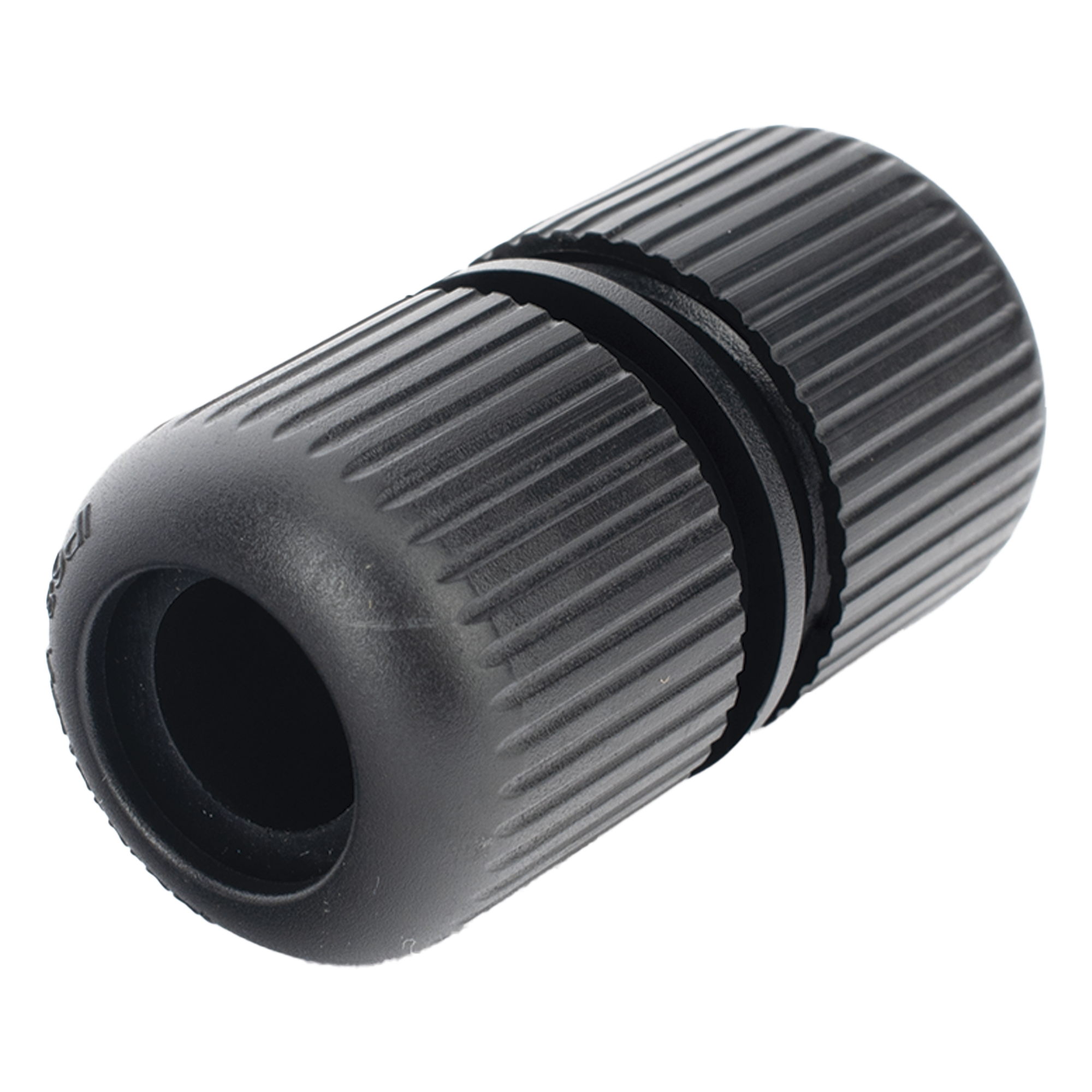 Protector Exterior IP68 / Conector Plug 12 Vcc / Cámaras Turbo HD / Polvo y Agua / Negro — HIKVISION · SKU DSPLUGEXT