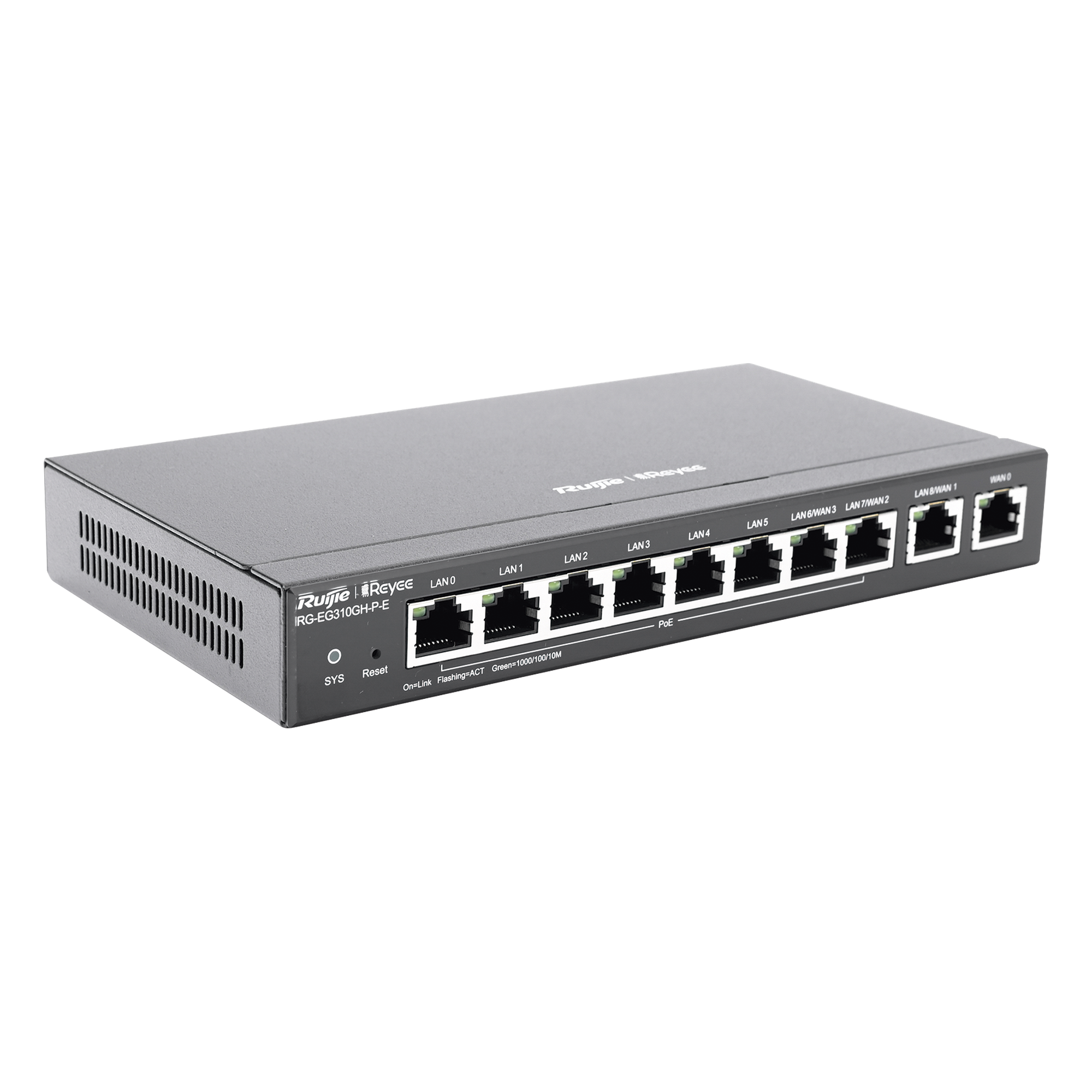 Router Balanceador SD-WAN / 1.5 Gbps / 350 Usuarios / 8 Puertos Gigabit PoE+ 110W / 4 WAN / Gestión en Nube