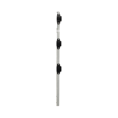 Poste de Paso para Cerca Eléctrica / Tubo de Acero Galvanizado en Caliente / 3 Aisladores con Remache / Longitud 75 cm (29.5 in) / Diámetro 25 mm (1 in) / Peso 0.57 kg