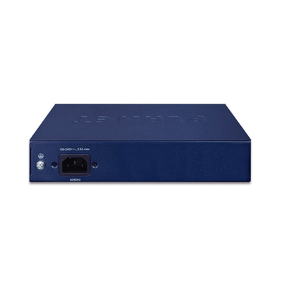 Switch de Escritorio de 8 Puertos 10/100TX 802.3at PoE+ / 2 Puertos 10/100TX / 120W PoE Budget / Modos Standard, VLAN y Extendido / Distancia Extendida Hasta 250m 