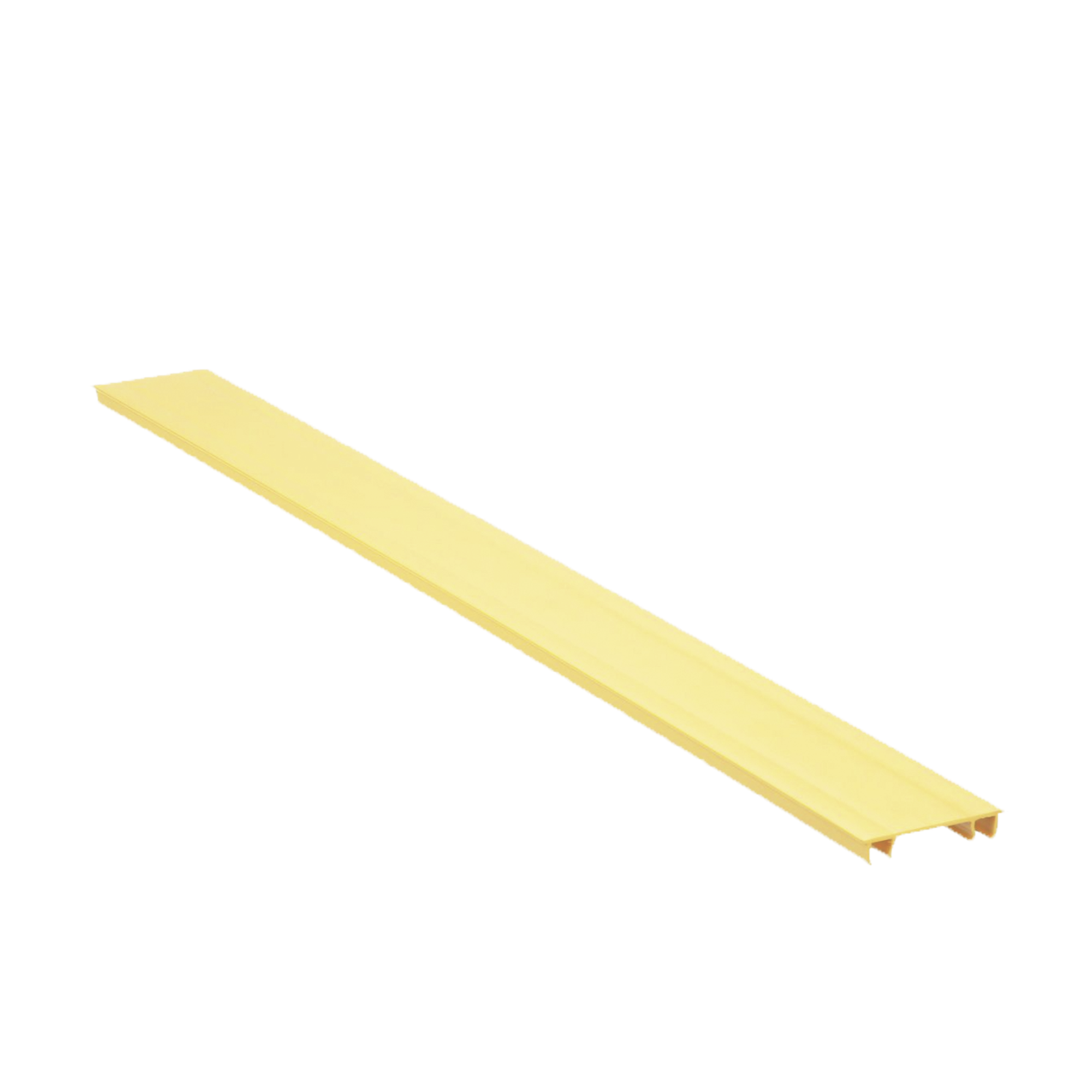 Tapa para Canaleta Ranurada / 2 in Ancho / 6 ft Largo / UL94 V-0 / PVC Sin Plomo / Amarillo — PANDUIT · SKU HC2YL6