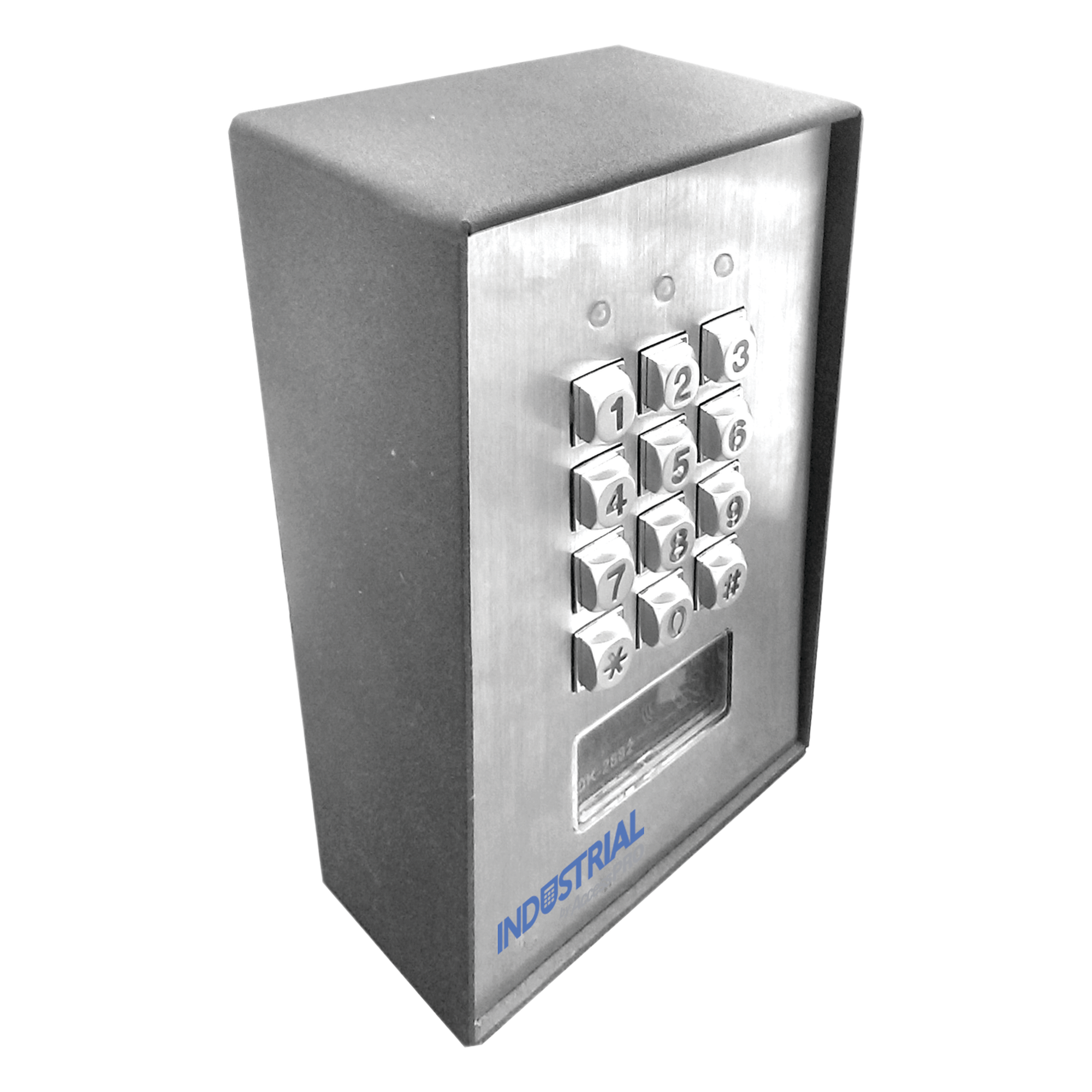 Teclado de Control de Acceso / 3 Métodos de Acceso / 1,200 Usuarios / 3 Relés / Salida Wiegand / Antivandálico / Lector de Proximidad — EPCOM · SKU PRO-KEYPAD-3V2