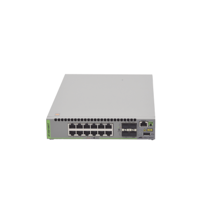 Switch Capa 3 Stackeable 10 Gigabit , 12 puertos 100/1000/10G Base-T (RJ-45)  y 4 puertos SFP/SFP+ 10G