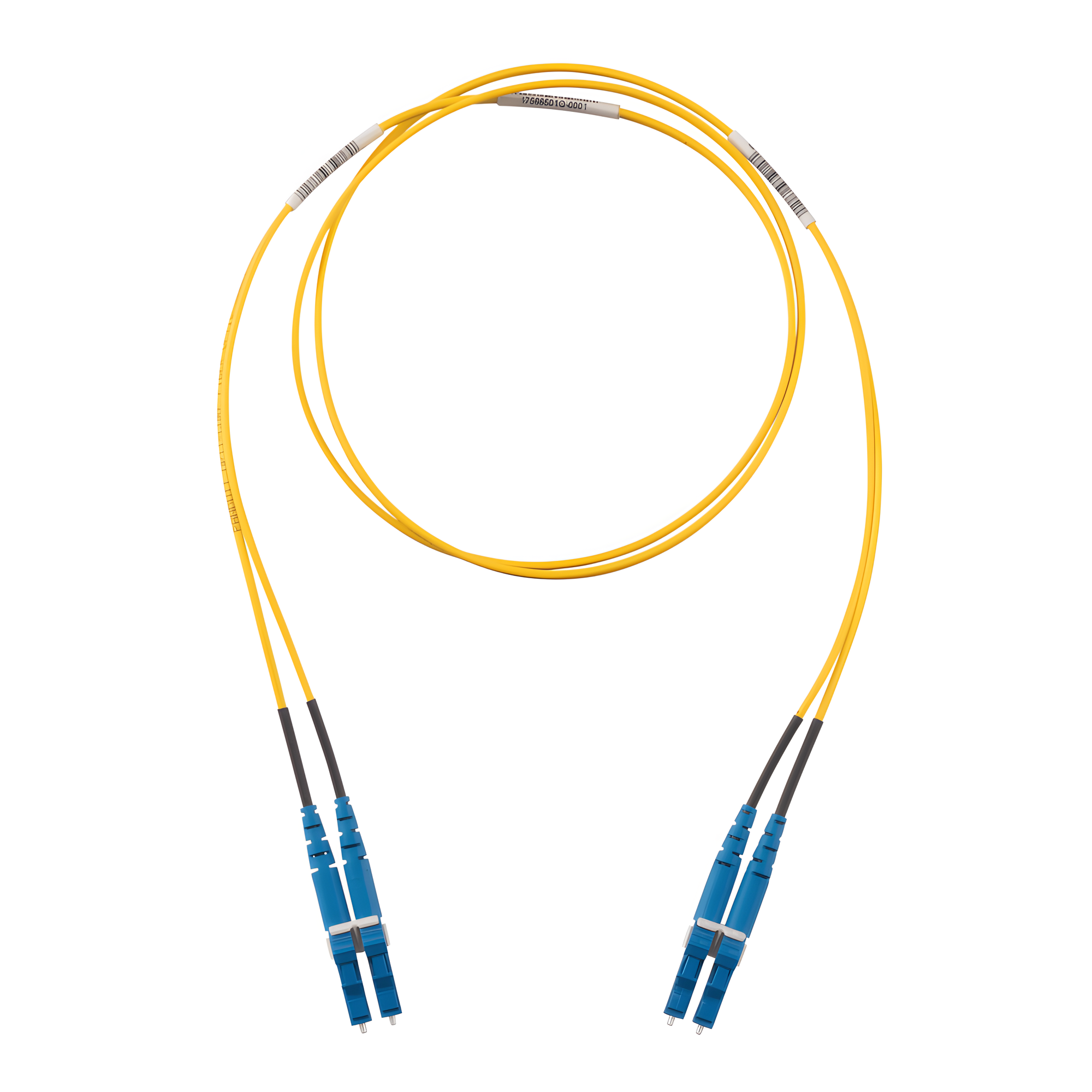 Jumper de Fibra Óptica / Monomodo OS2 9/125 / LC-LC Dúplex / LSZH / 2 m (6.56 ft) / Amarillo — PANDUIT · SKU F92ELLNLNSNM002