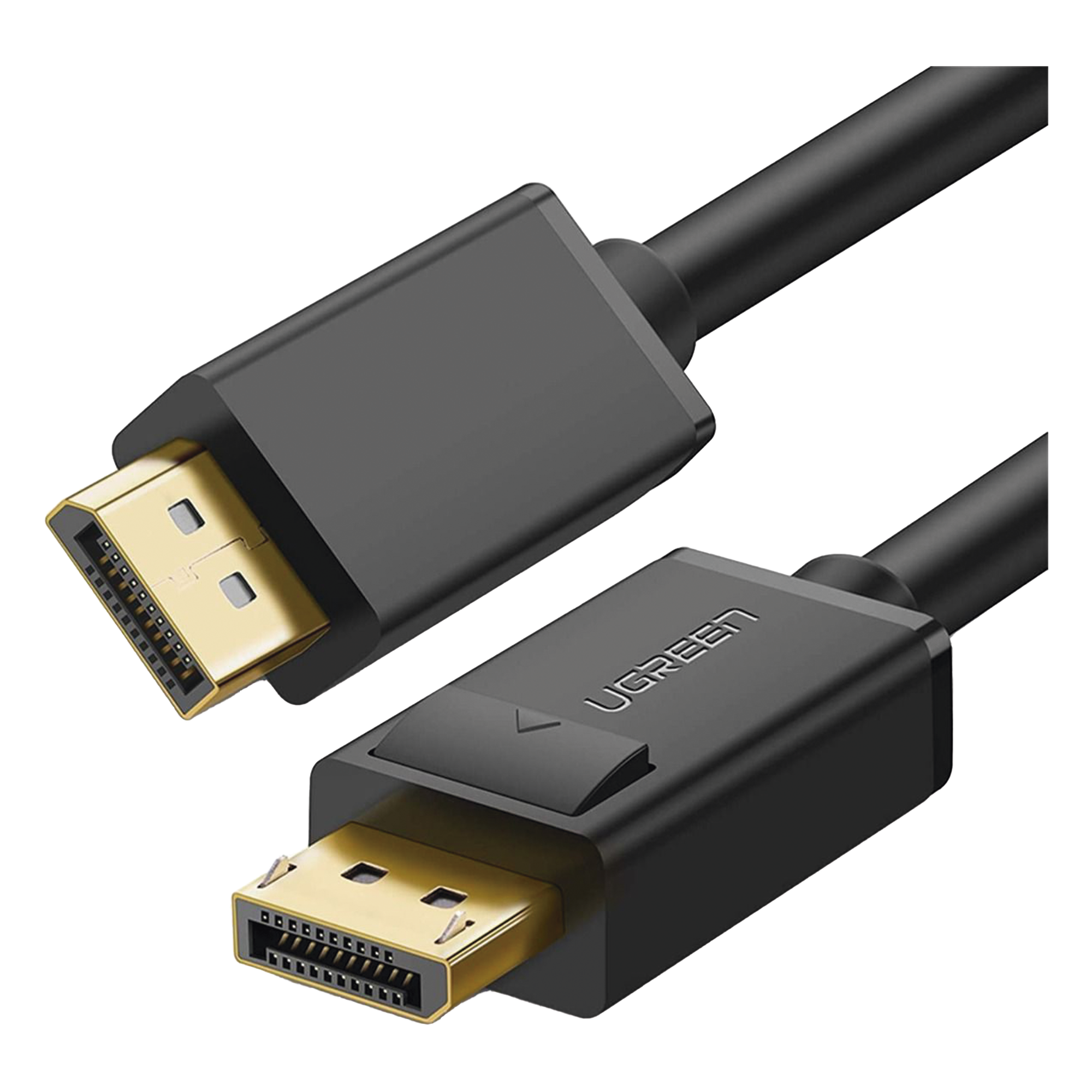 Cable DisplayPort 1.2 / 4K@60Hz / 2K@144Hz / Triple Blindaje / 5 m (16.4 ft) / Cobre 28AWG / Botón de Liberación — UGREEN · SKU 10213