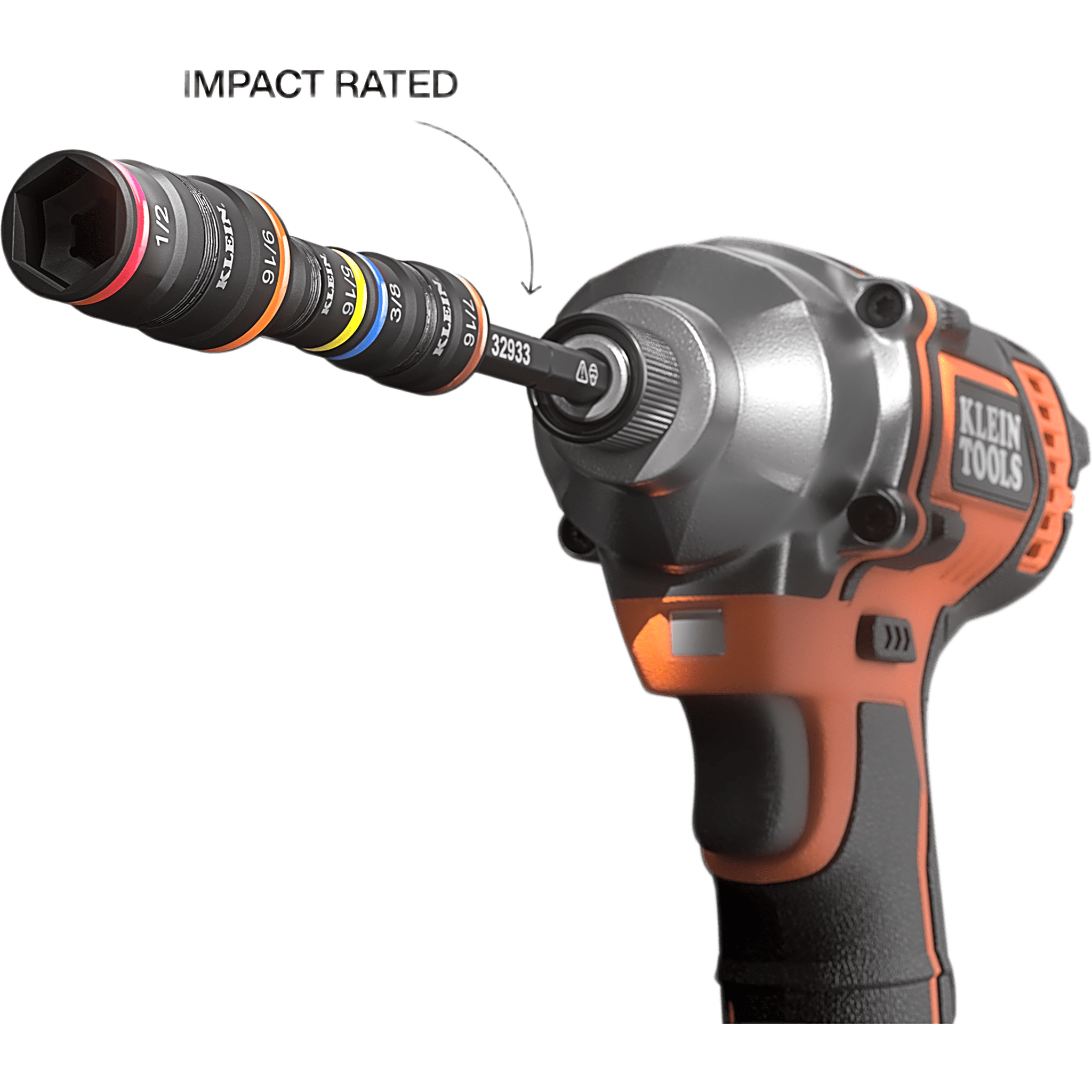 Desarmador de Impacto / 14 en 1 /  Magneto de Tierras Raras / Almacenamiento Dual / Asistencia de Torque /  Adaptador 7/8".