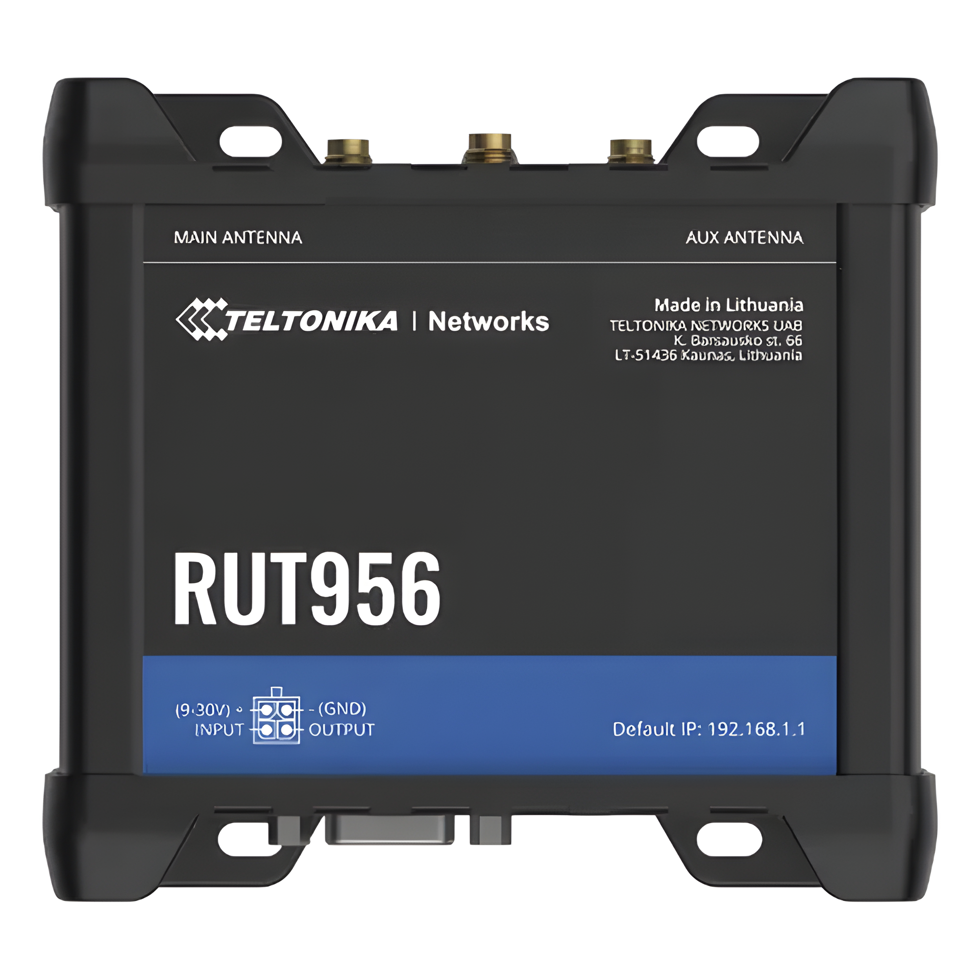 Router Industrial LTE / 150 Mbps Cat 4 / 4 Puertos Ethernet 10/100 / RS232 RS485 / WiFi / Doble SIM / GNSS / IP30 / Riel DIN