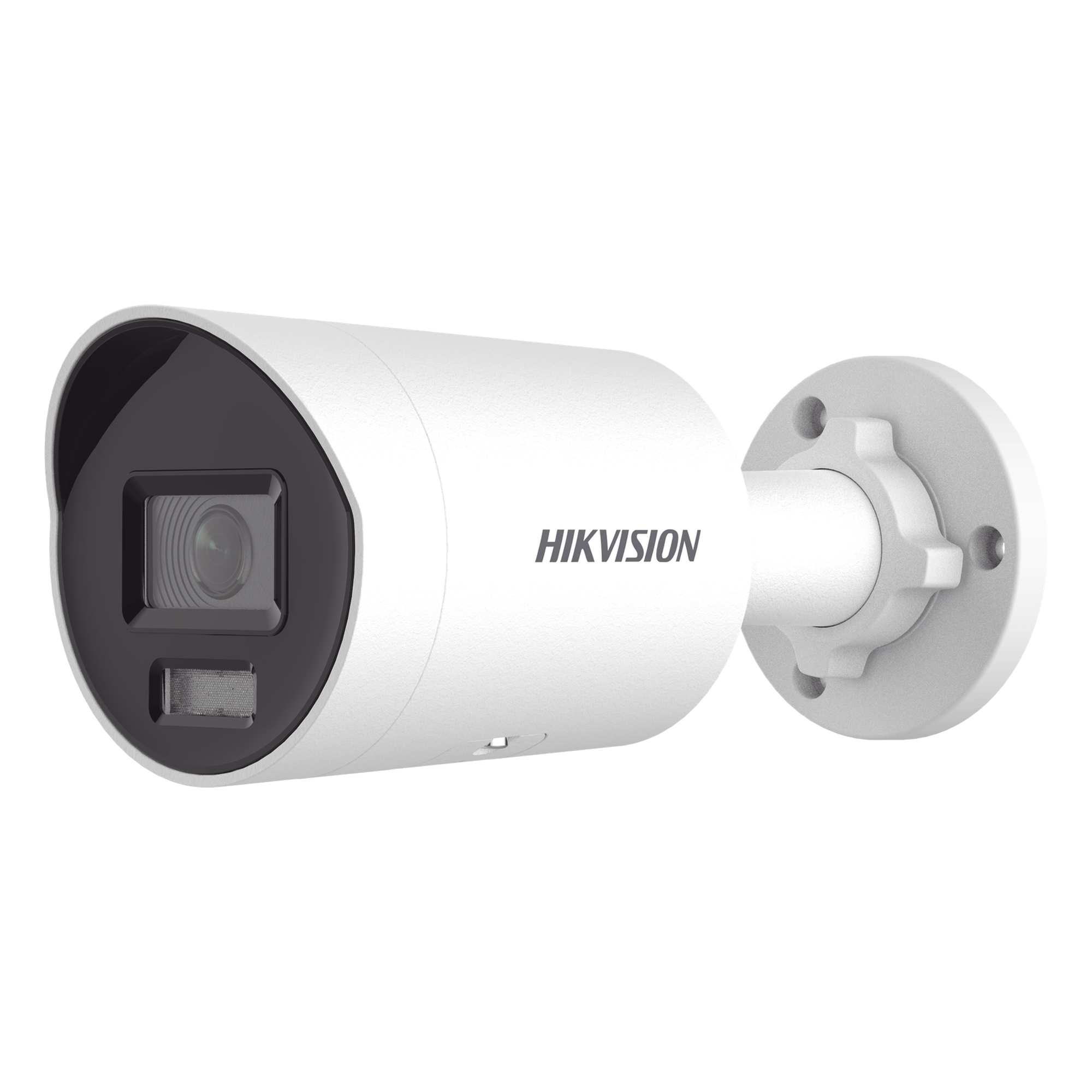 [Dual Light + ColorVu] Bala IP 8 Megapixel (4K) / Lente 2.8 mm / 40 mts IR + 40 mts Luz Blanca /  Microfono Integrado / Exterior IP67 /   WDR 130 dB / ACUSENSE (Filtro de Falsas Alarmas) / Captura Facial / PoE / Metal / ACUSEARCH