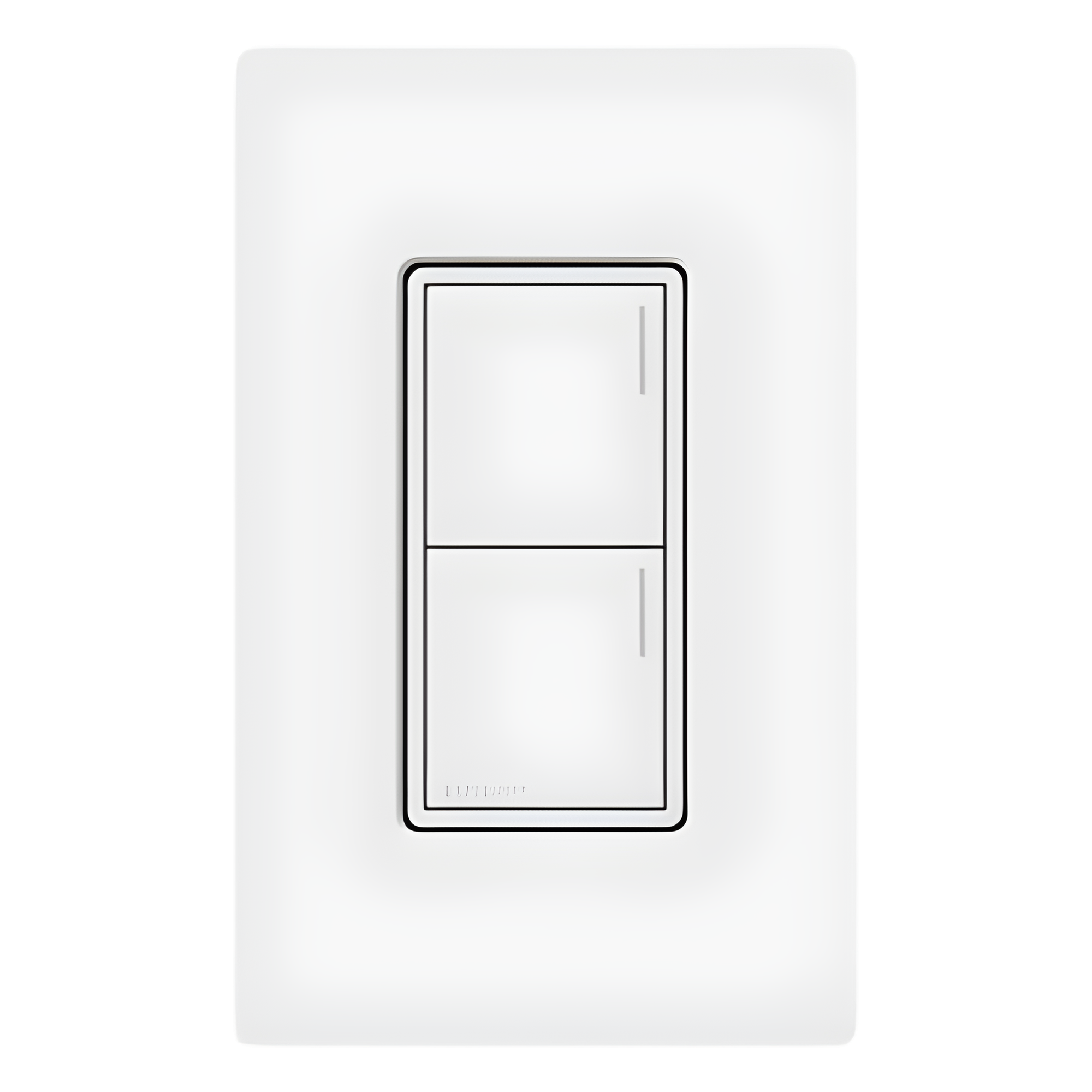 Teclado de Pared / 2 Botones / Control de Escenas / Barra Luminosa Ajustable / RadioRA 3 — LUTRON RADIORA 3 · SKU RRSTW2BWH