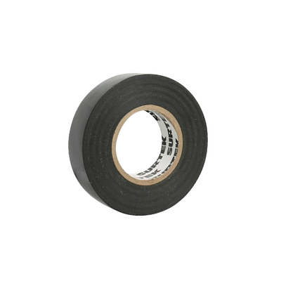 Cinta para aislar color negro 19 mm x  9 metros / Fabricada en PVC / Adhesivo acrílico. — SURTEK · SKU SYS-138000