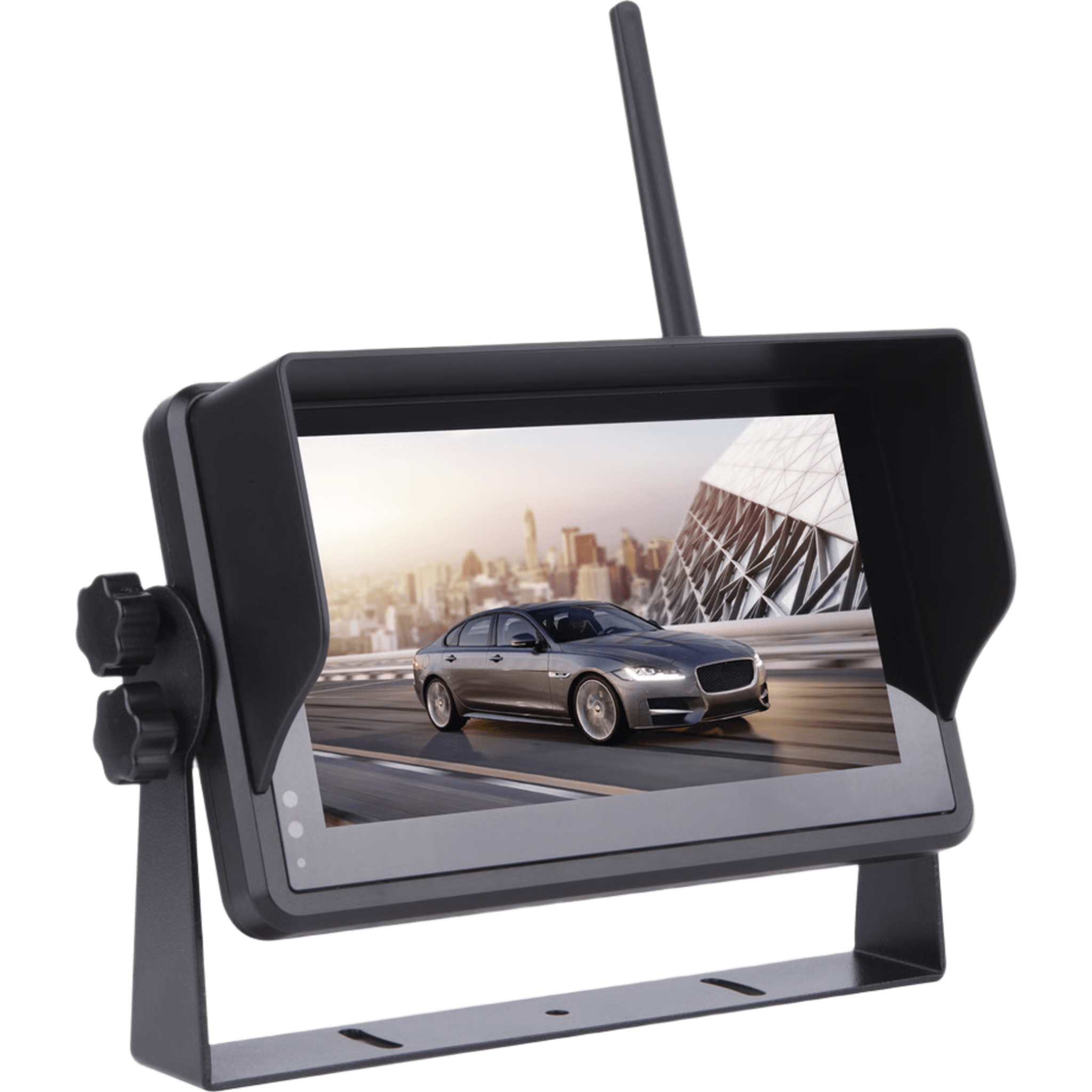 Monitor para Sistema de Reversa / 7 Pulgadas Táctil / 2 Cámaras Simultáneas / Soporte 4 Cámaras / IR 11 LEDs / -20°C a 70°C