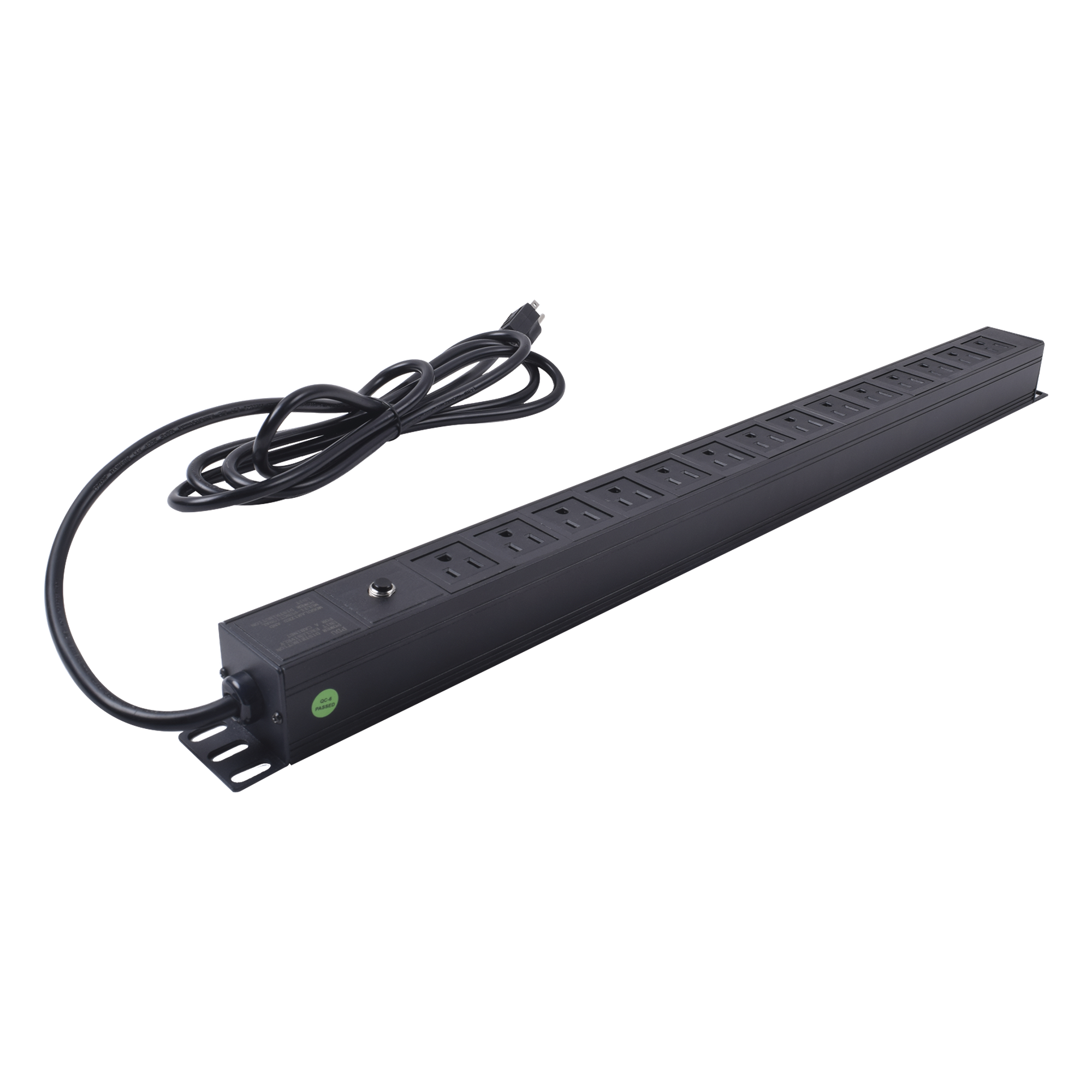 PDU Vertical / 14 Tomas NEMA 5-15R / 125 V Monofásico / Montaje en Rack 650 mm (25.6 in) / Cable 1.90 m (6.2 ft)