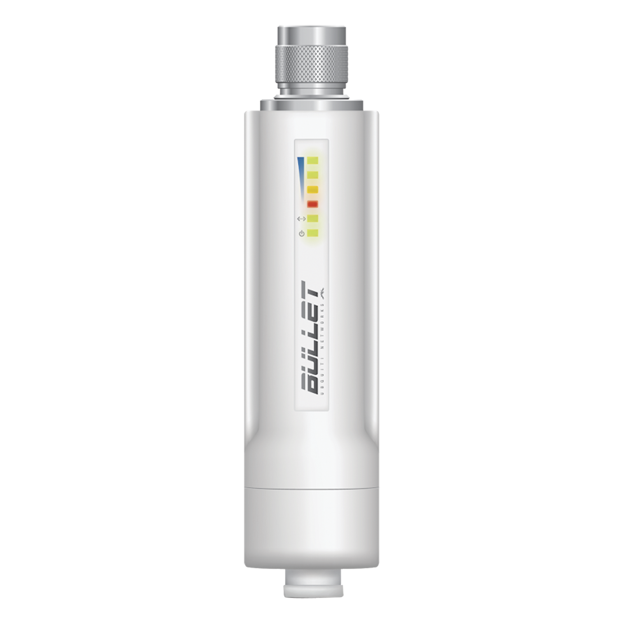 Radio airMAX / 2.4 GHz / 100 Mbps / PoE 24V / -40°C a 80°C / 152x37x31 mm — UBIQUITI · SKU BULLETM2-HP
