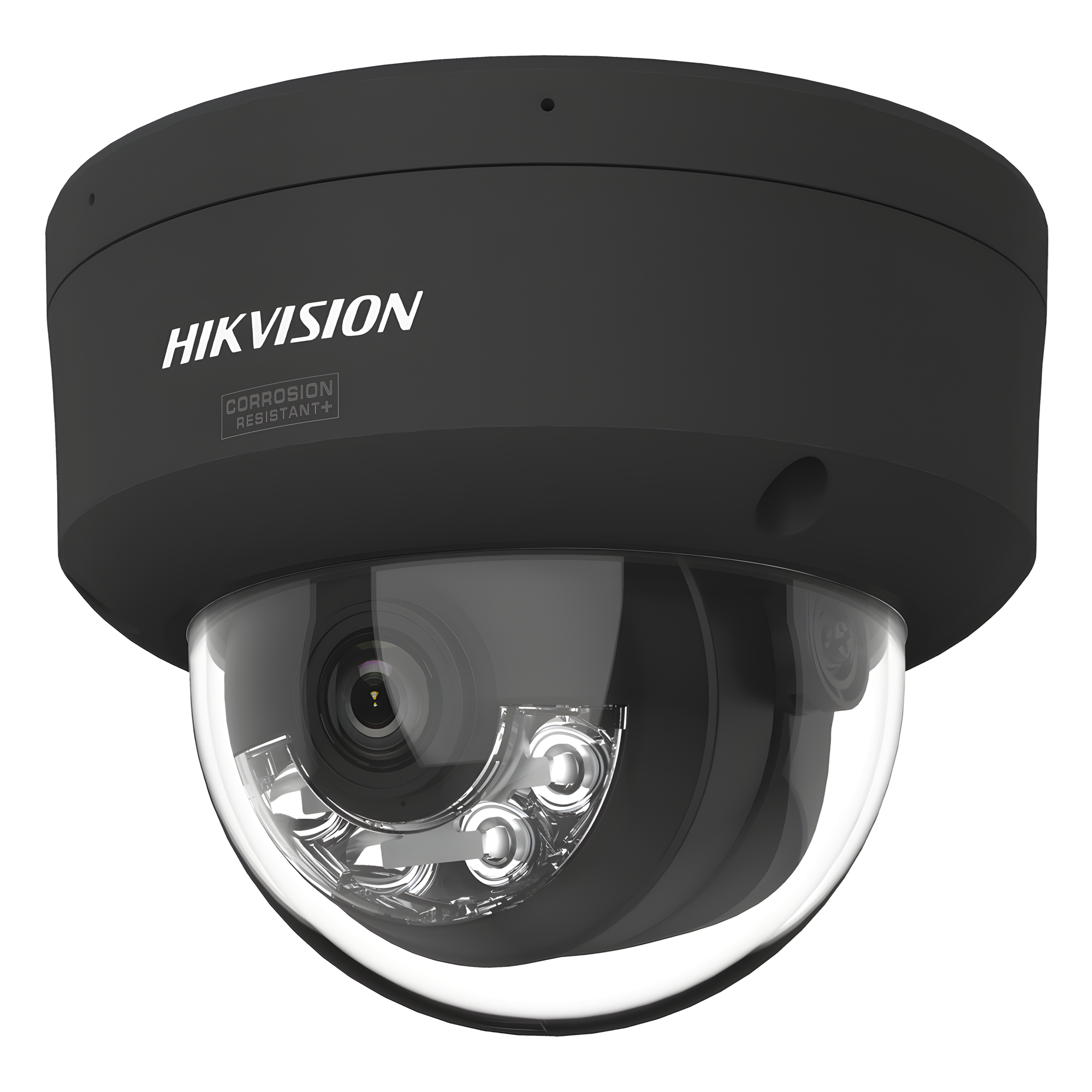 Domo IP 6 Megapixel / Lente 2.8 mm / 98.4 pies IR + Luz Blanca / 2 Micrófonos / IP67 / WDR 130 dB / AcuSense 3.0 / NEMA 4X / AcuSeek / Metal — HIKVISION · SKU DS-2CD2167G3-LIS2UY(BLACK)